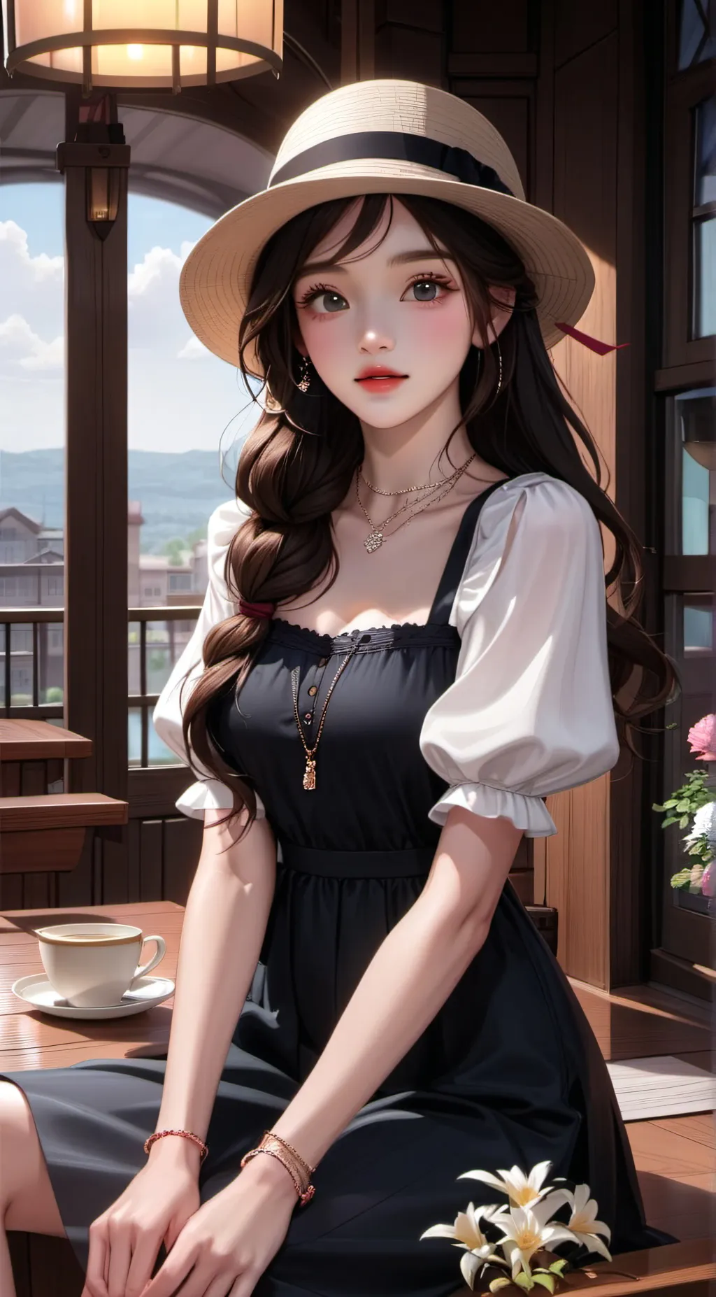 ai character: Hannah background