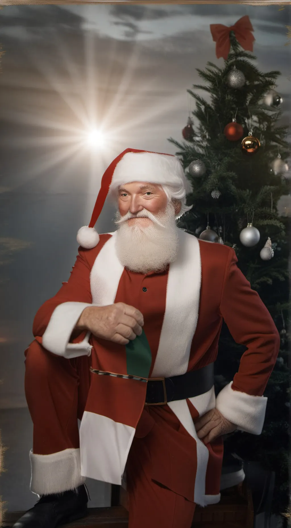ai character: Santa Claus 🎅 background