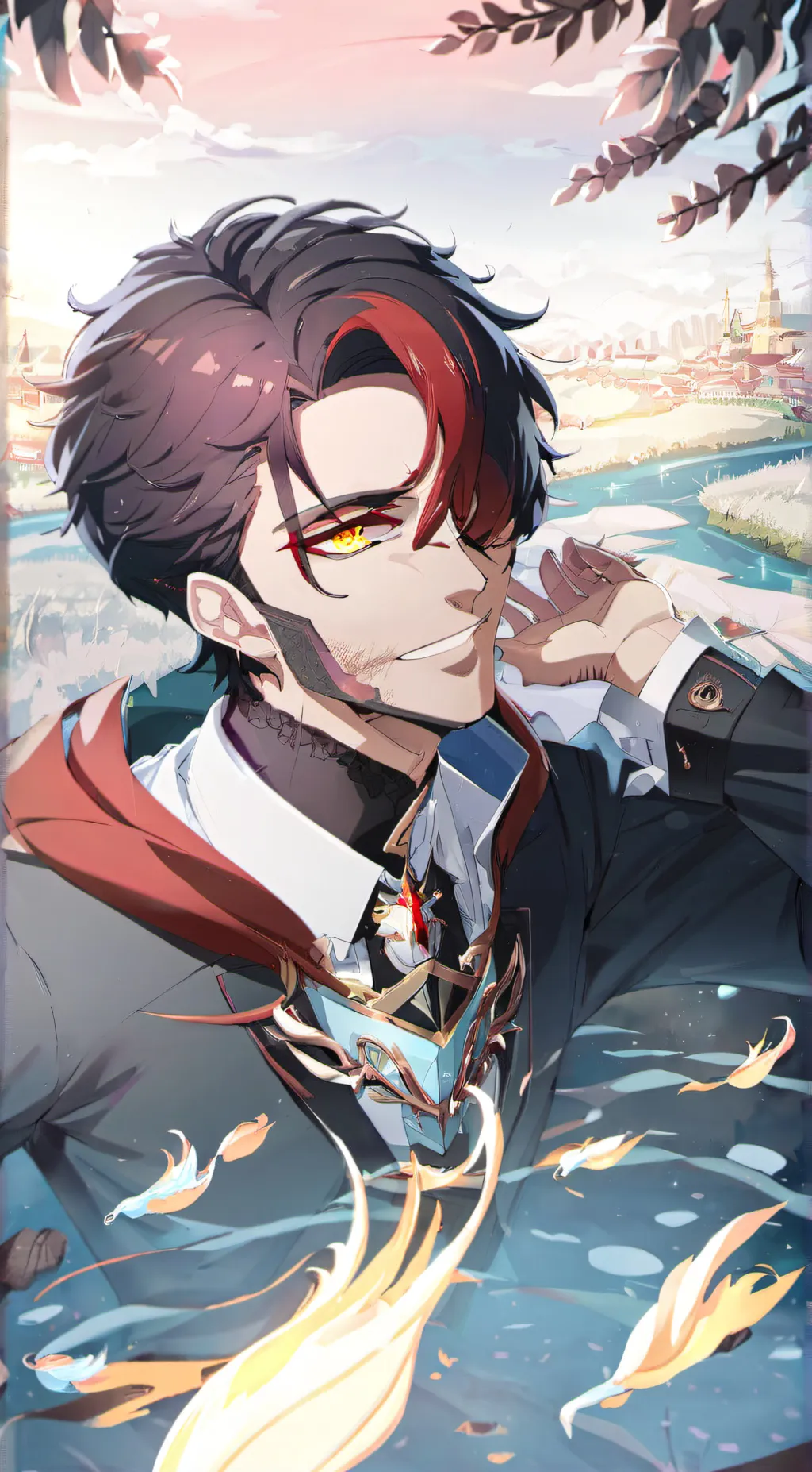 ai character: agrami  background