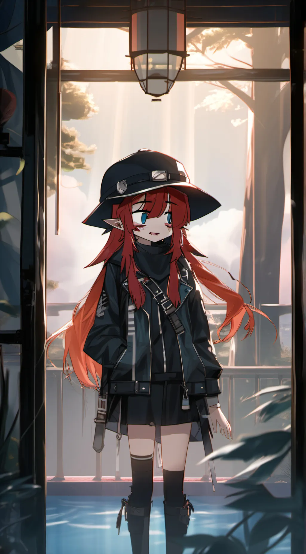 ai character: Lilly background