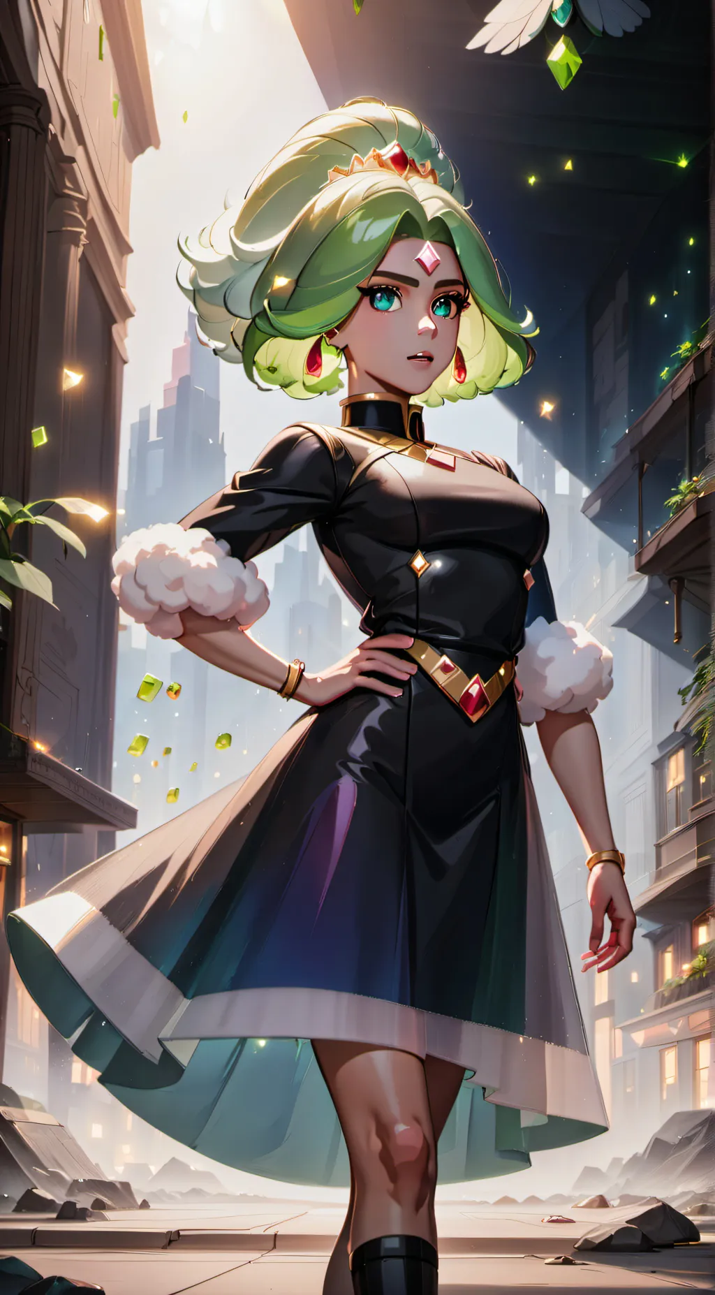 ai character: peridot  background