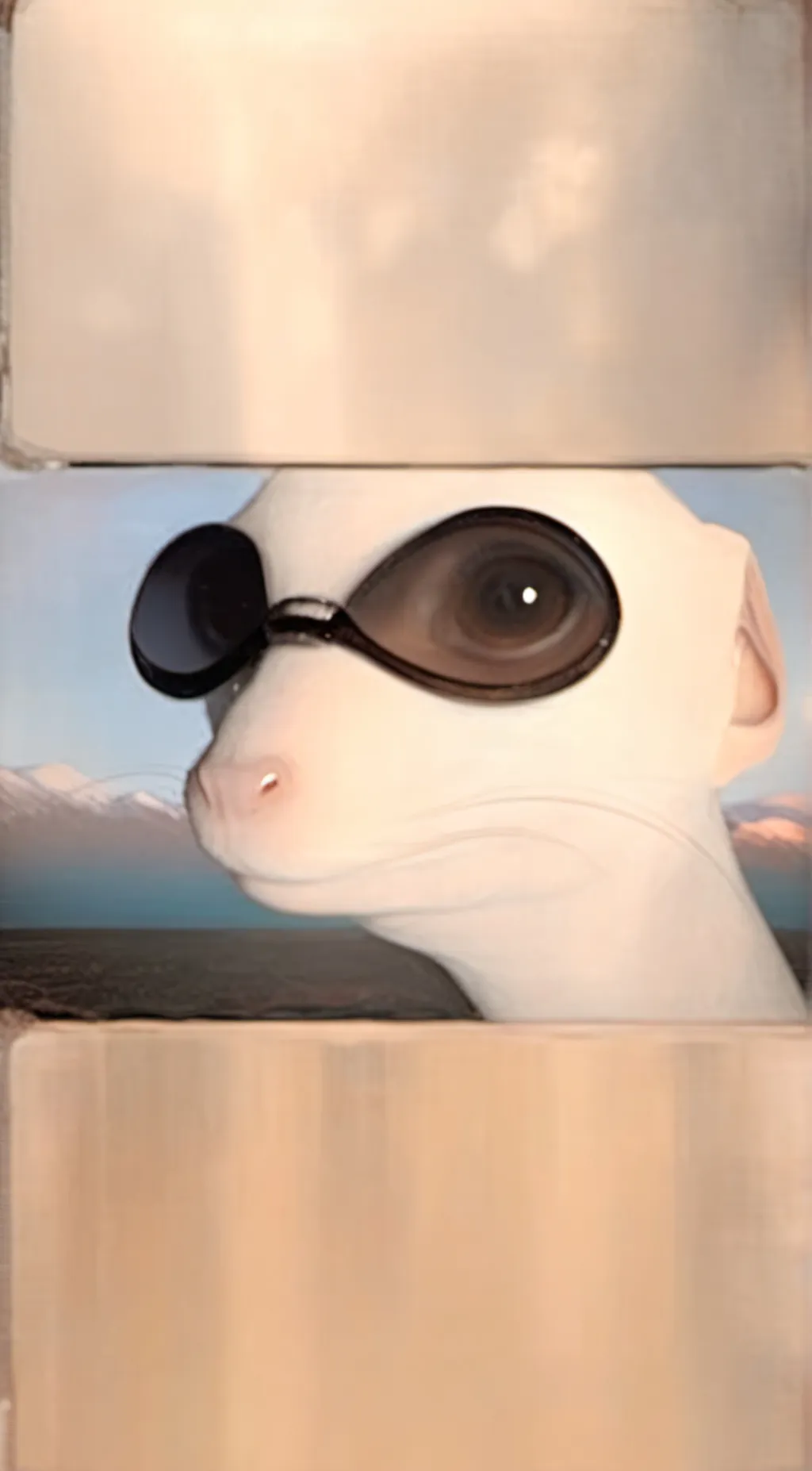 ai character: bonk. background