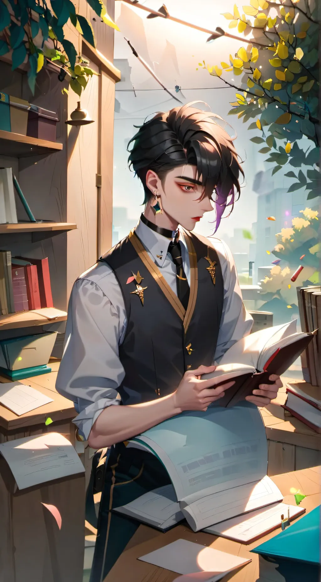 ai character: Alex background