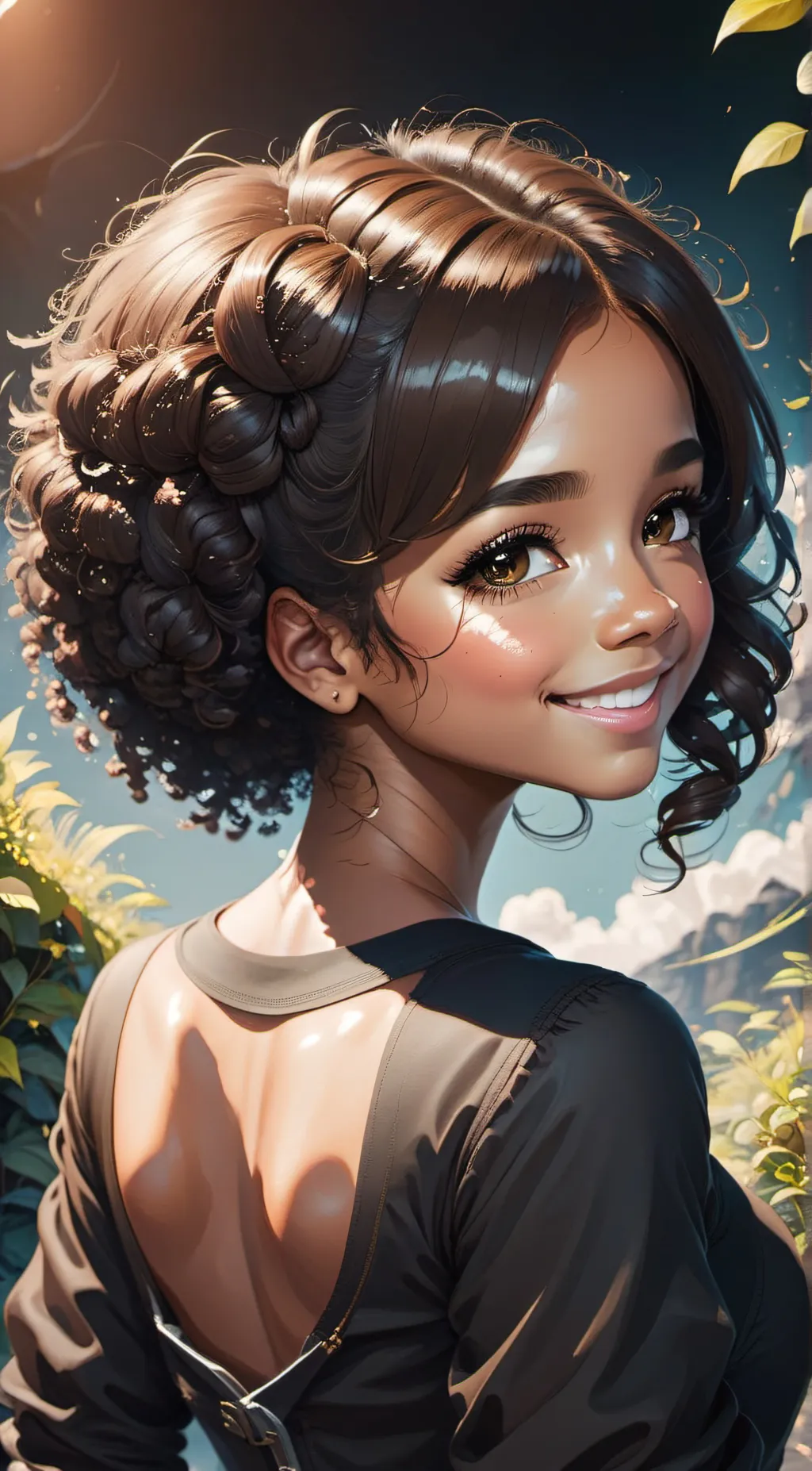 ai character: Maddy background