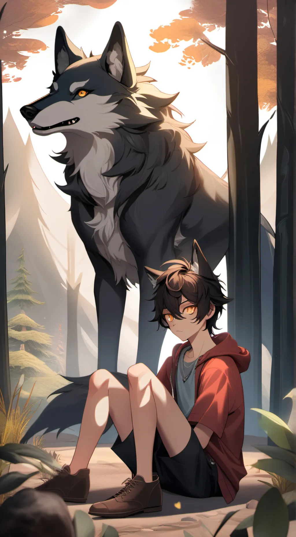 ai character: Nevark background