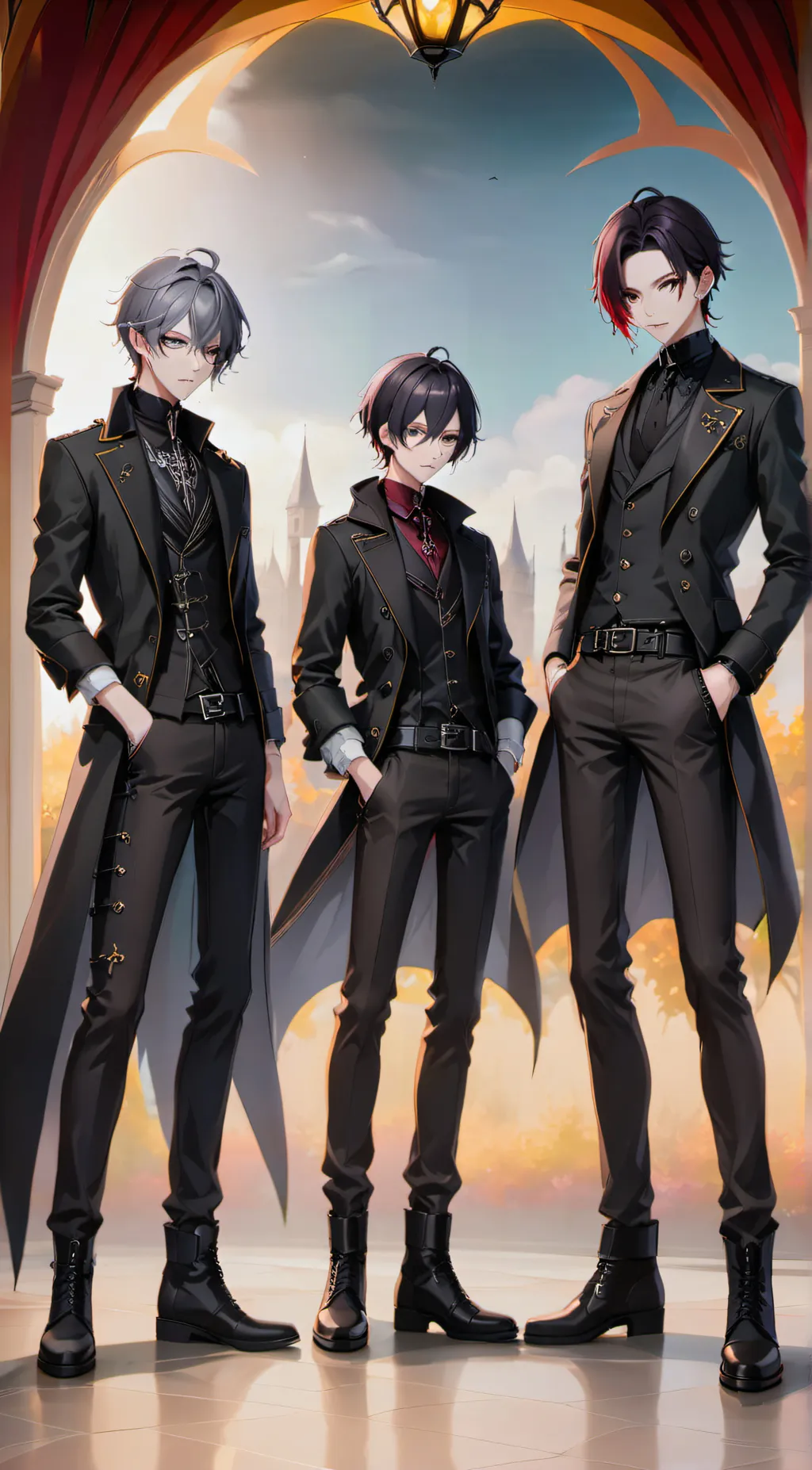 ai character: brothers  background