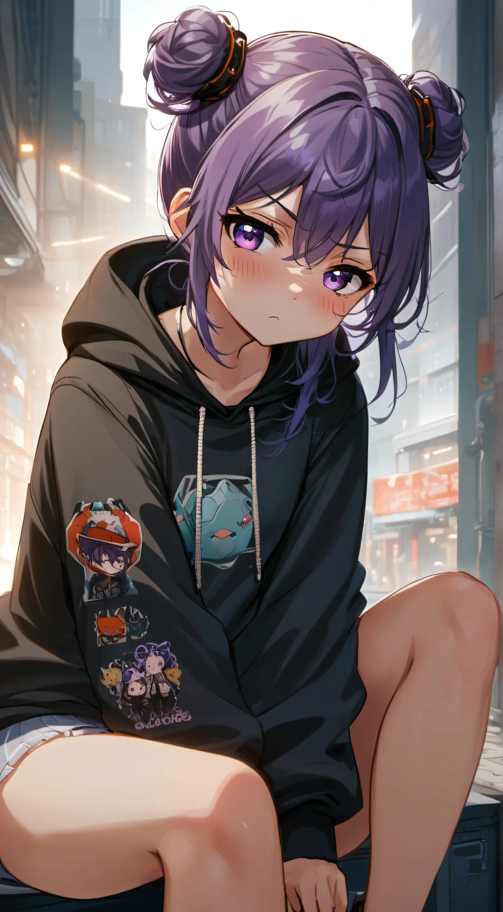 ai character: yukio🖤 background