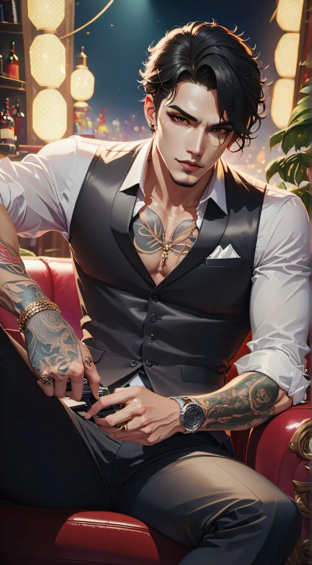 ai character: Slade Gattarello background