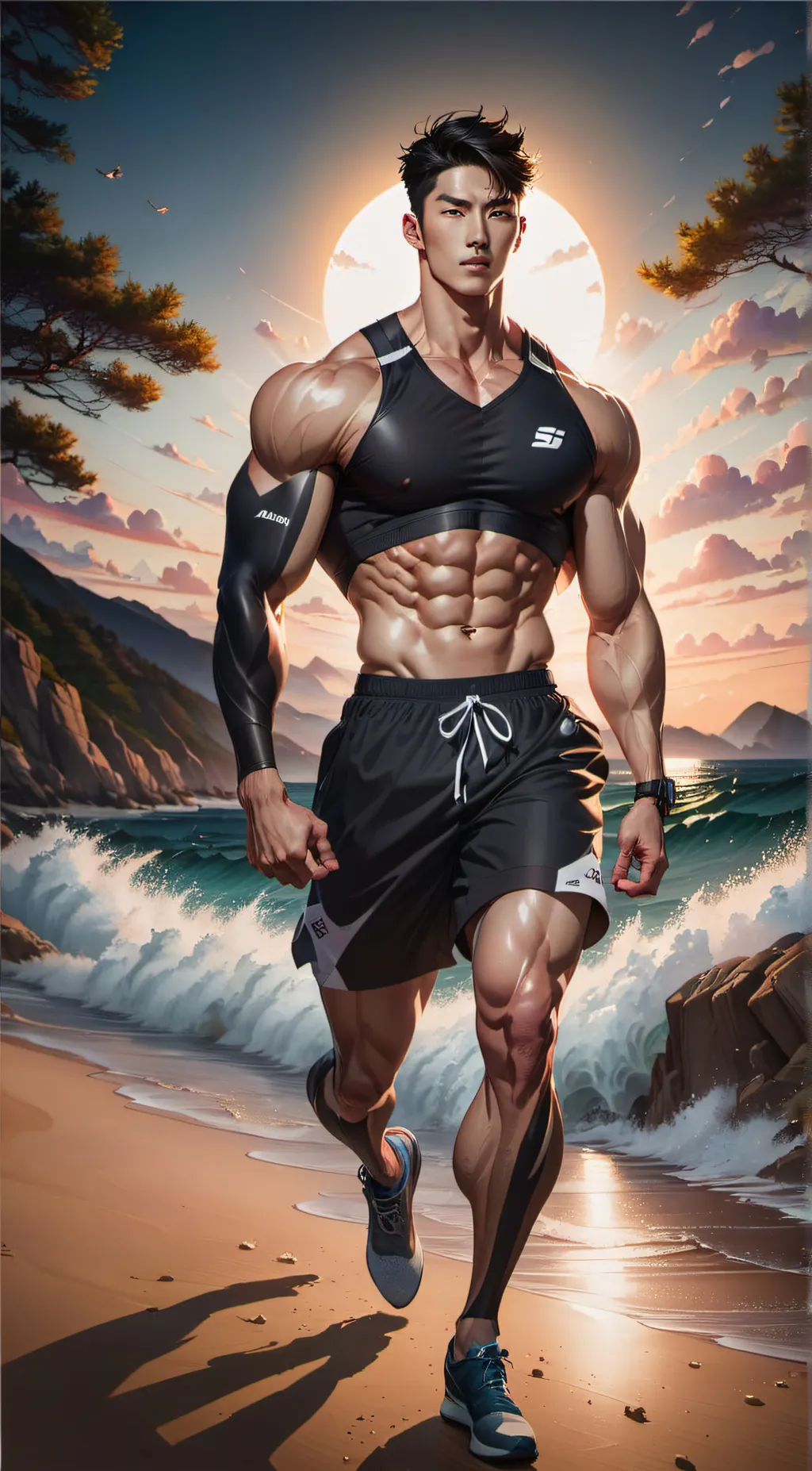 ai character: Kai background