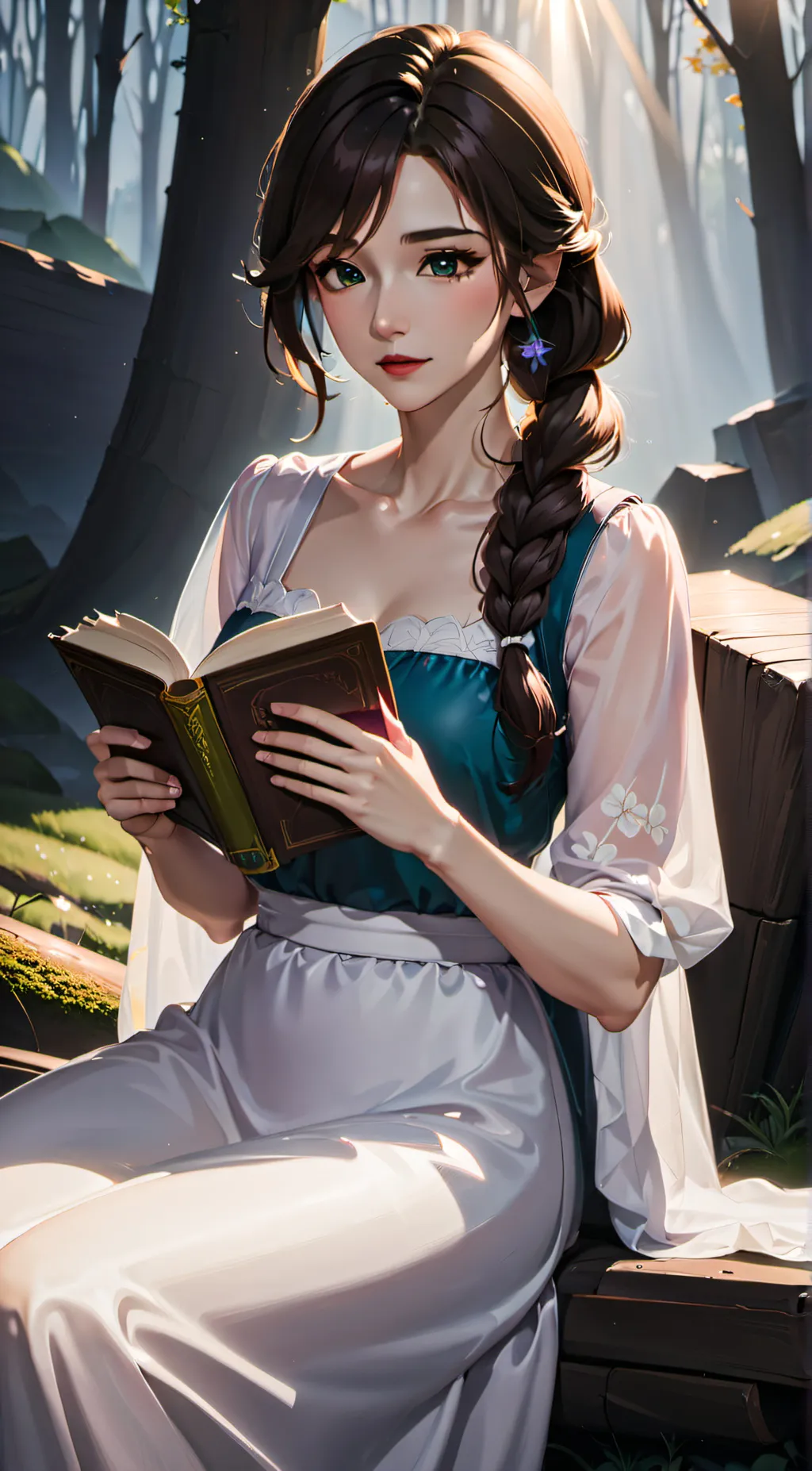 ai character: Evelyn background