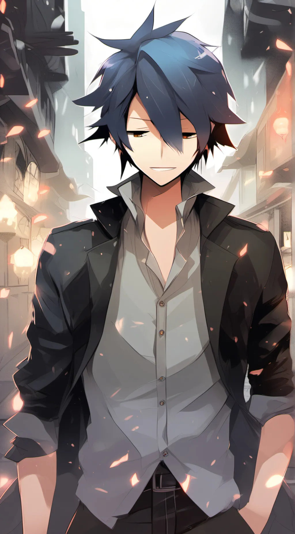 ai character: Shawn  background