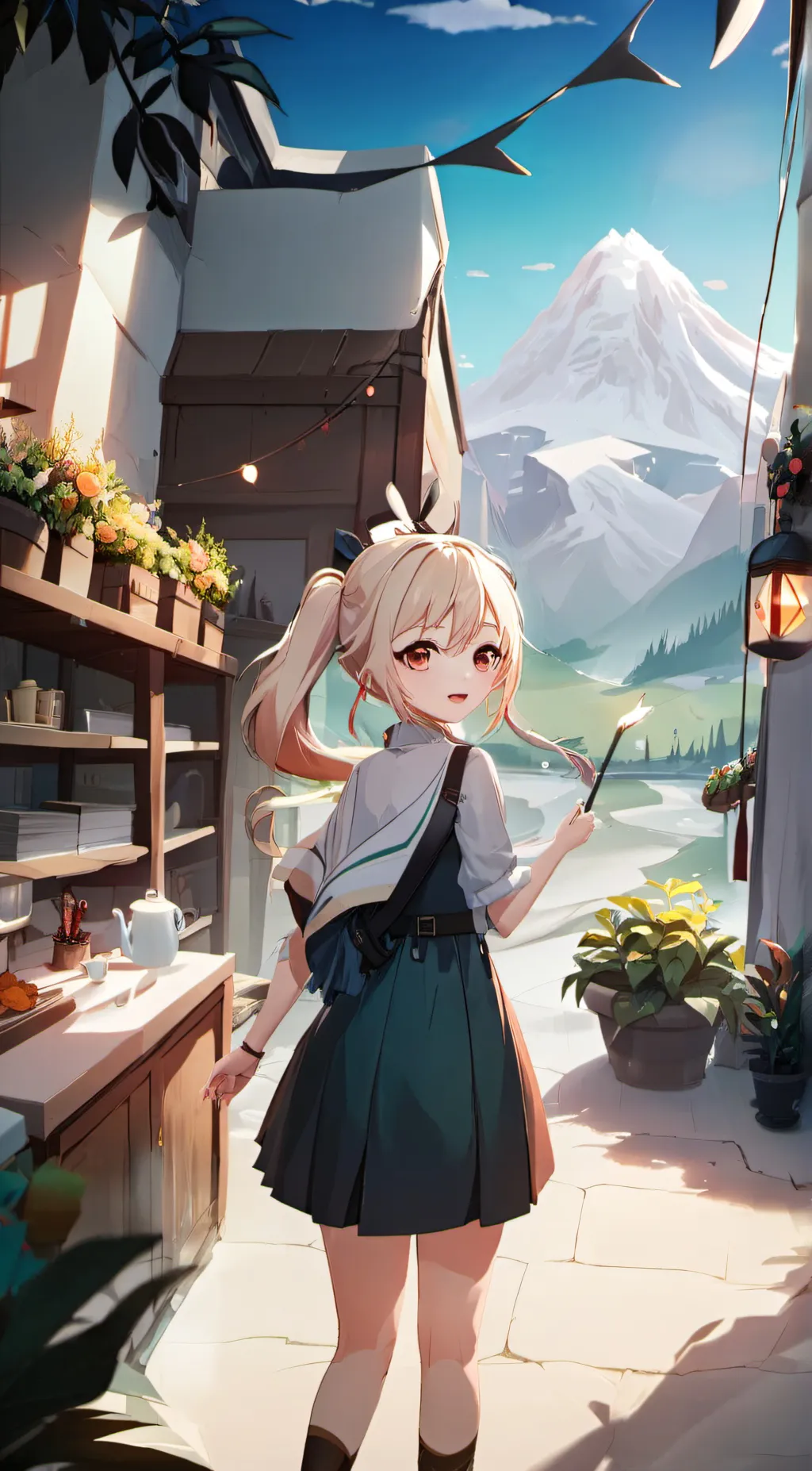 ai character: Rosa background