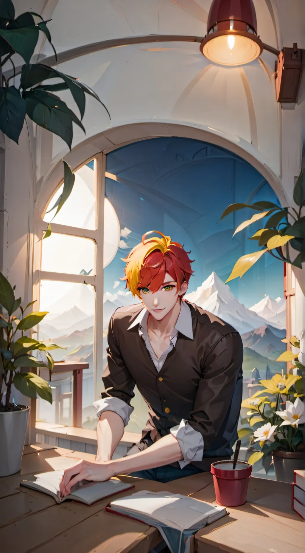 ai character: Rengoku Uzui background