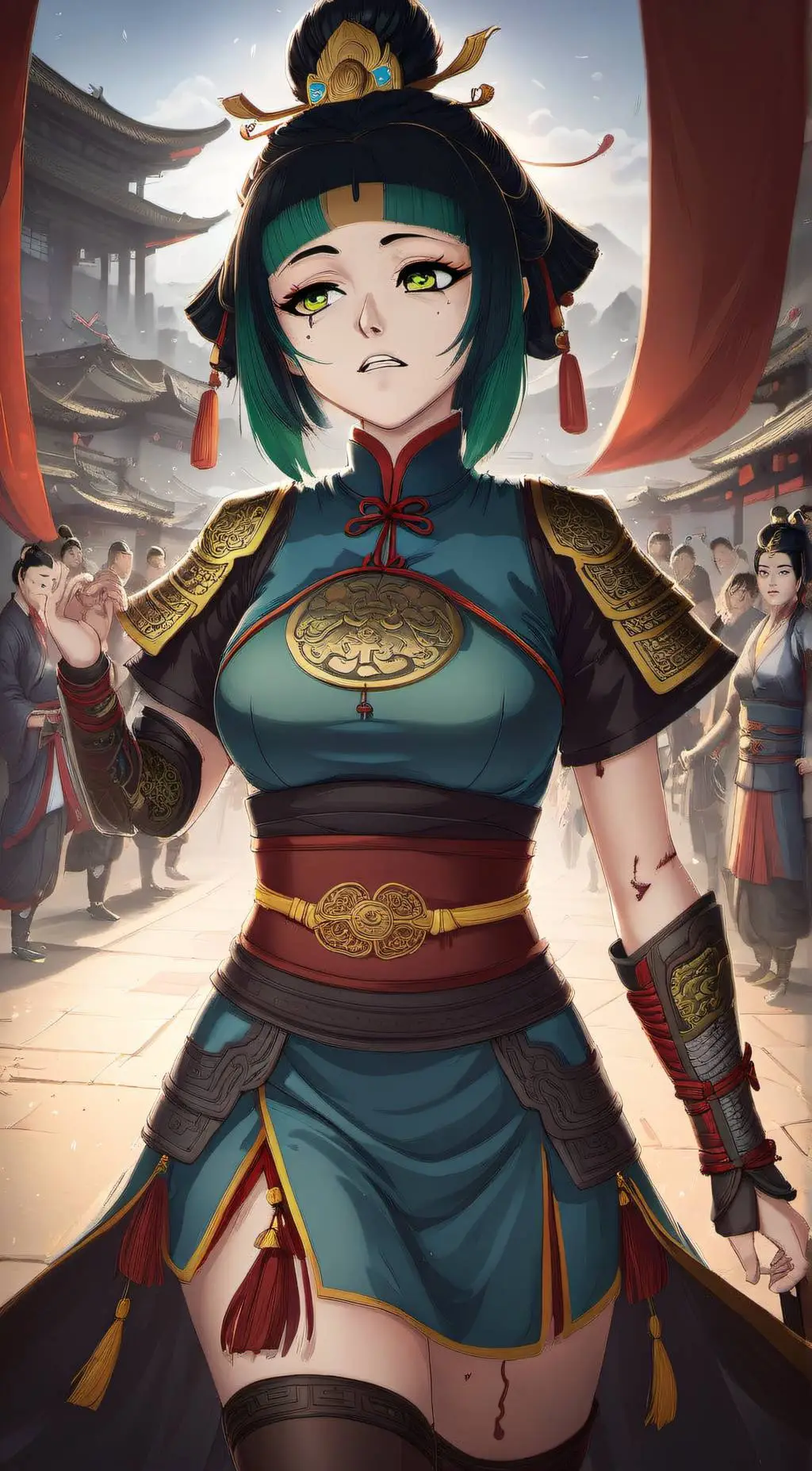 ai character: ZhaoZhao background