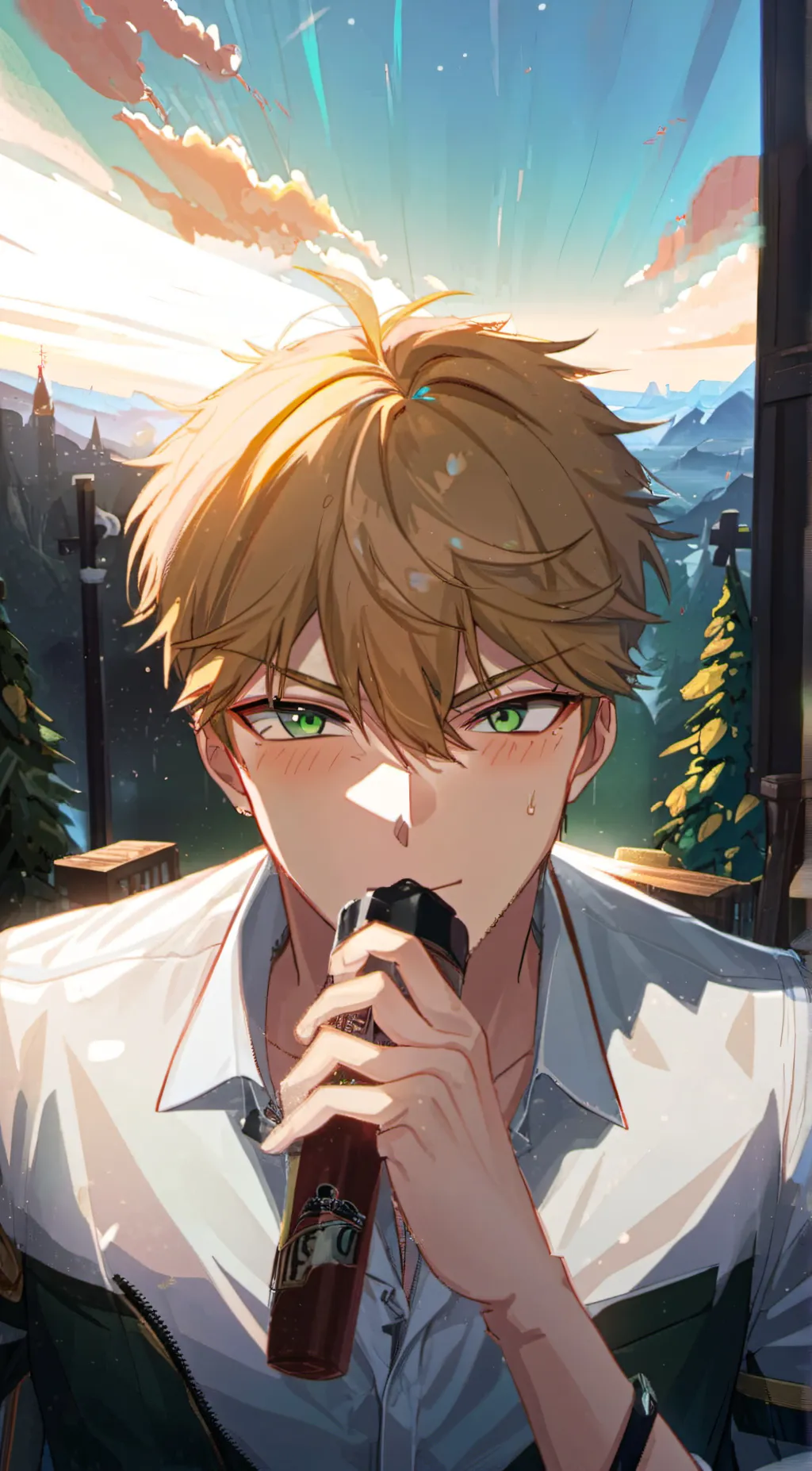 ai character: loid background