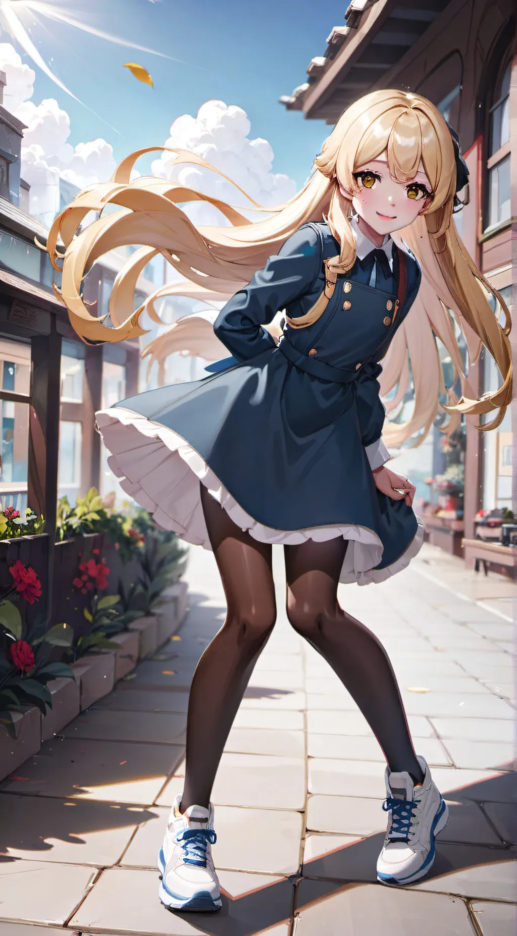 ai character: Molly! <3 background