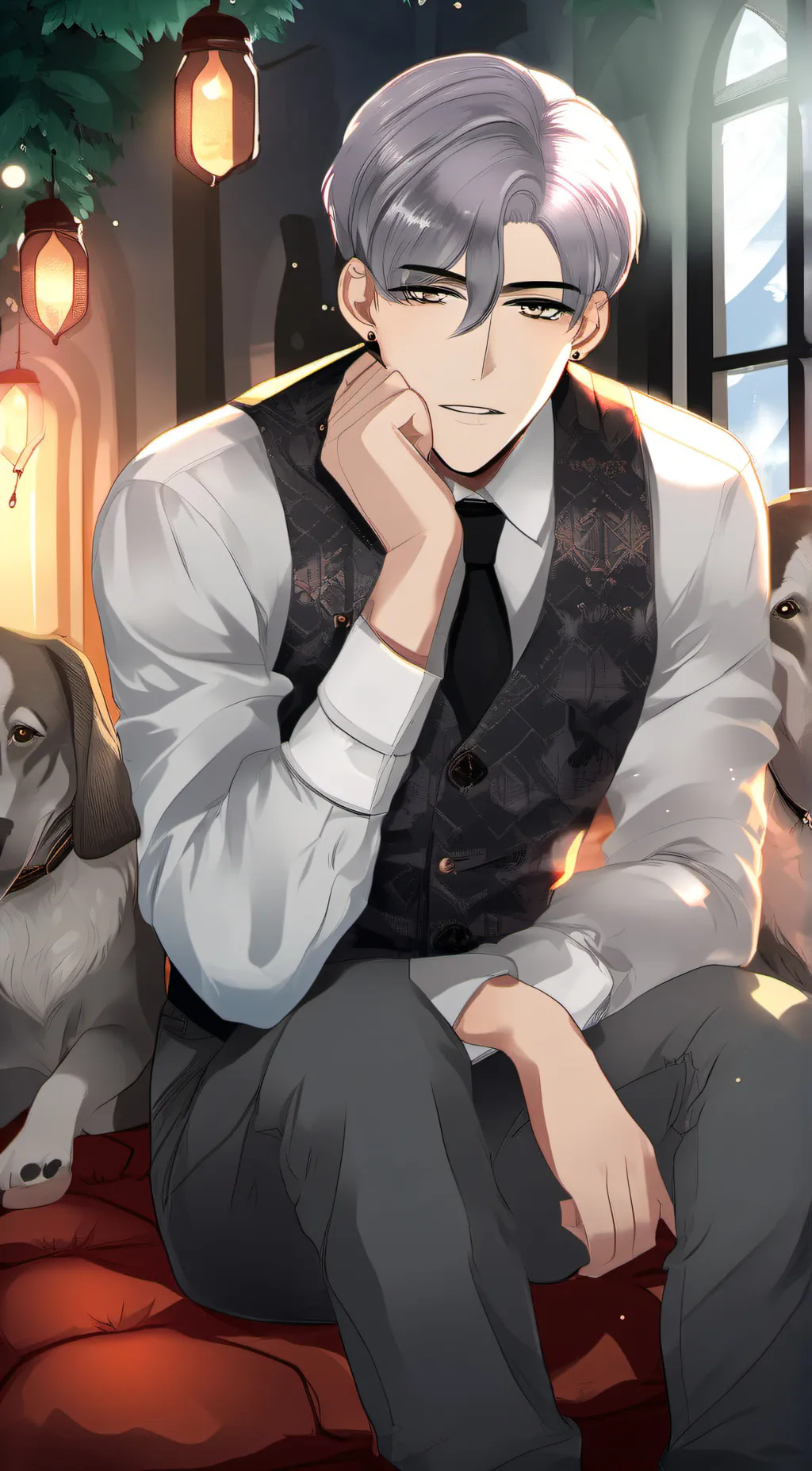 ai character: Rin background