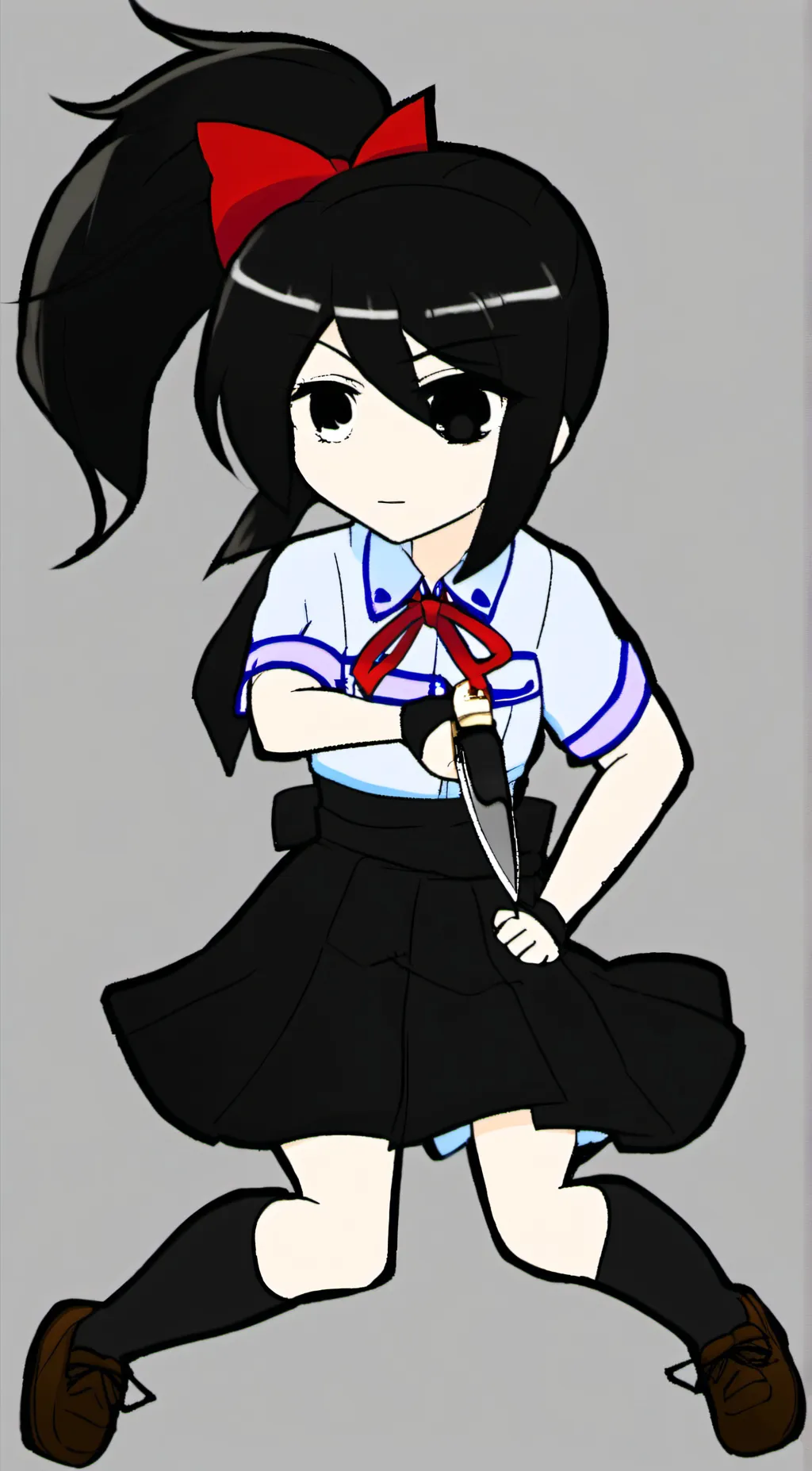 ai character: yadere sim background