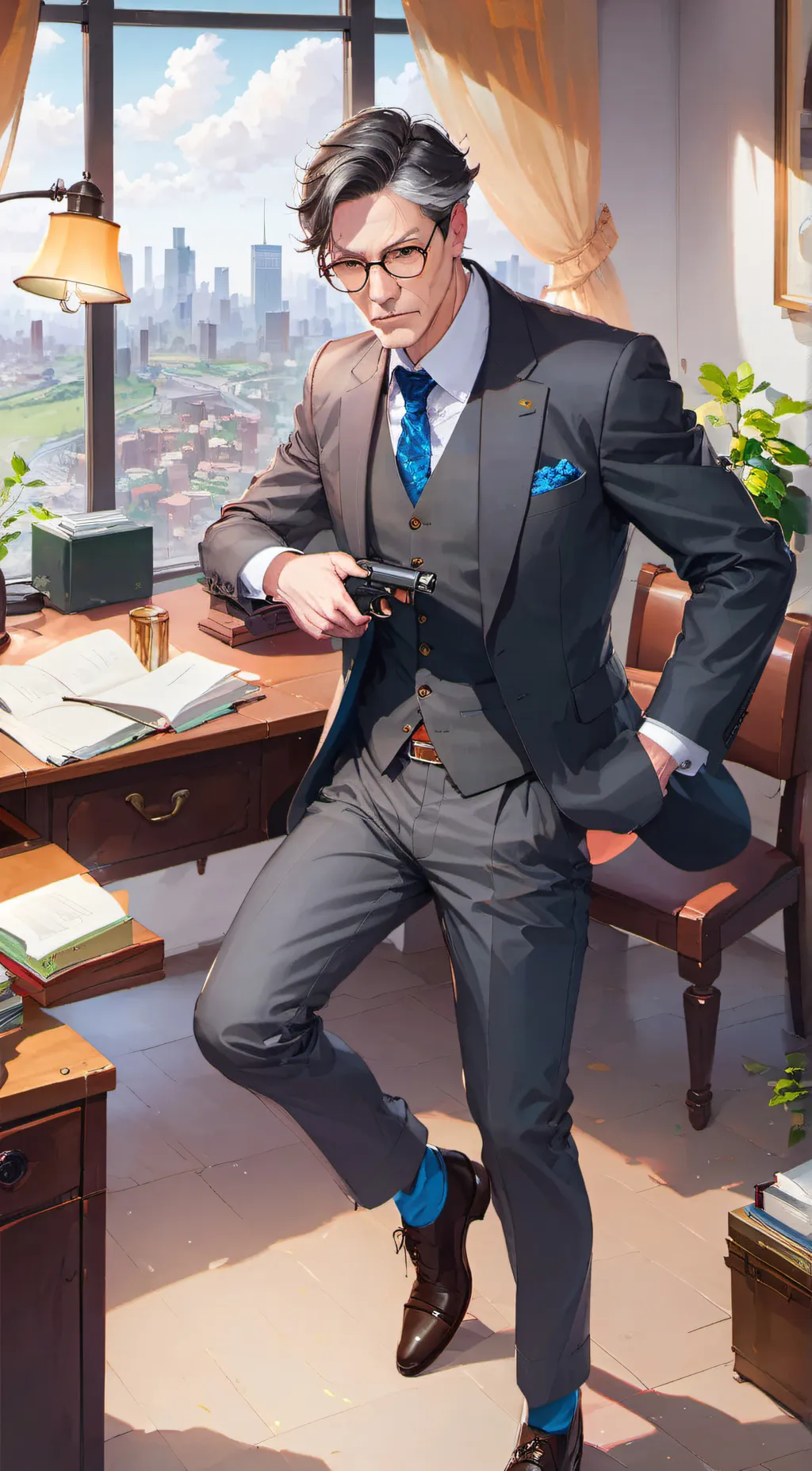 ai character: sal marcono background