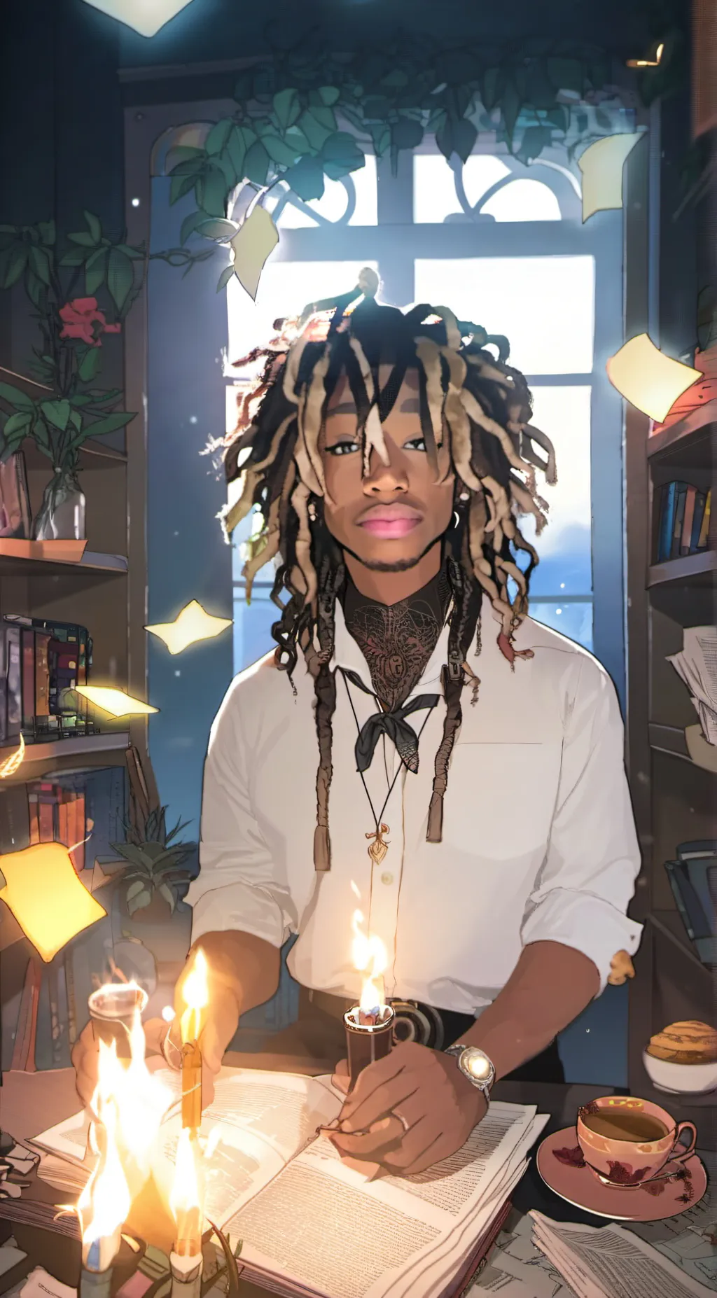 ai character: jay background