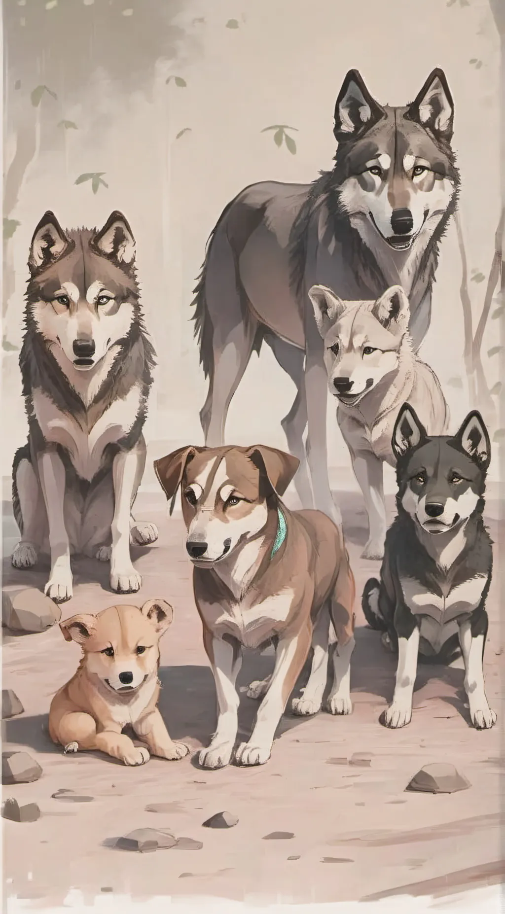 Talkie AI - Chat with wolf puppies 