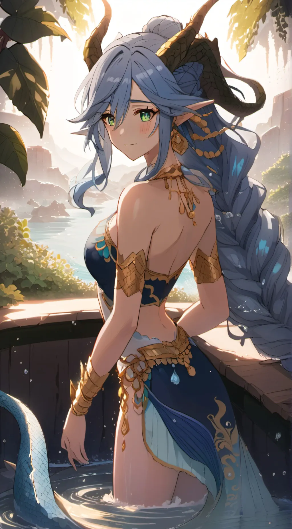 ai character: Aquaria background