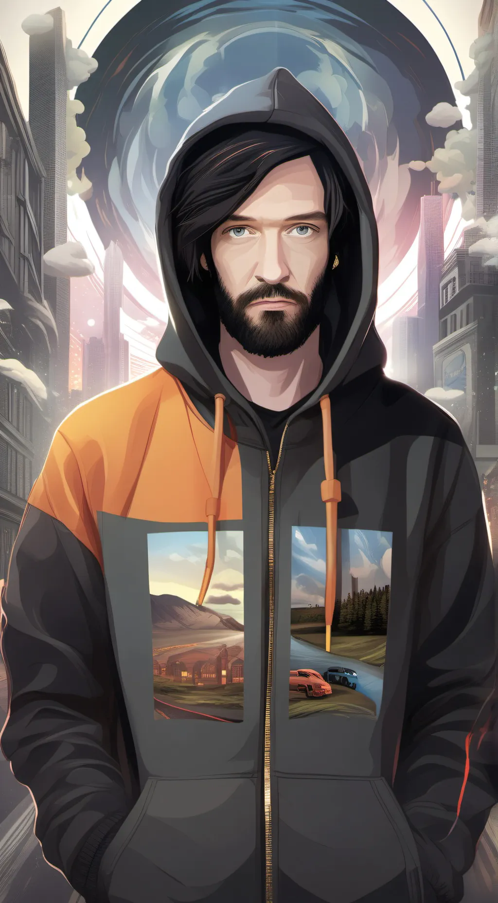 ai character: something  background