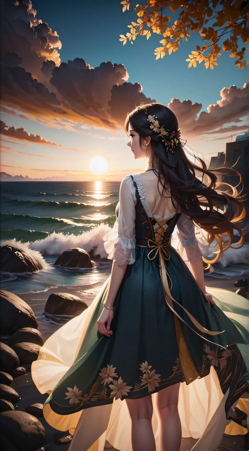 ai character: Lizzy  background