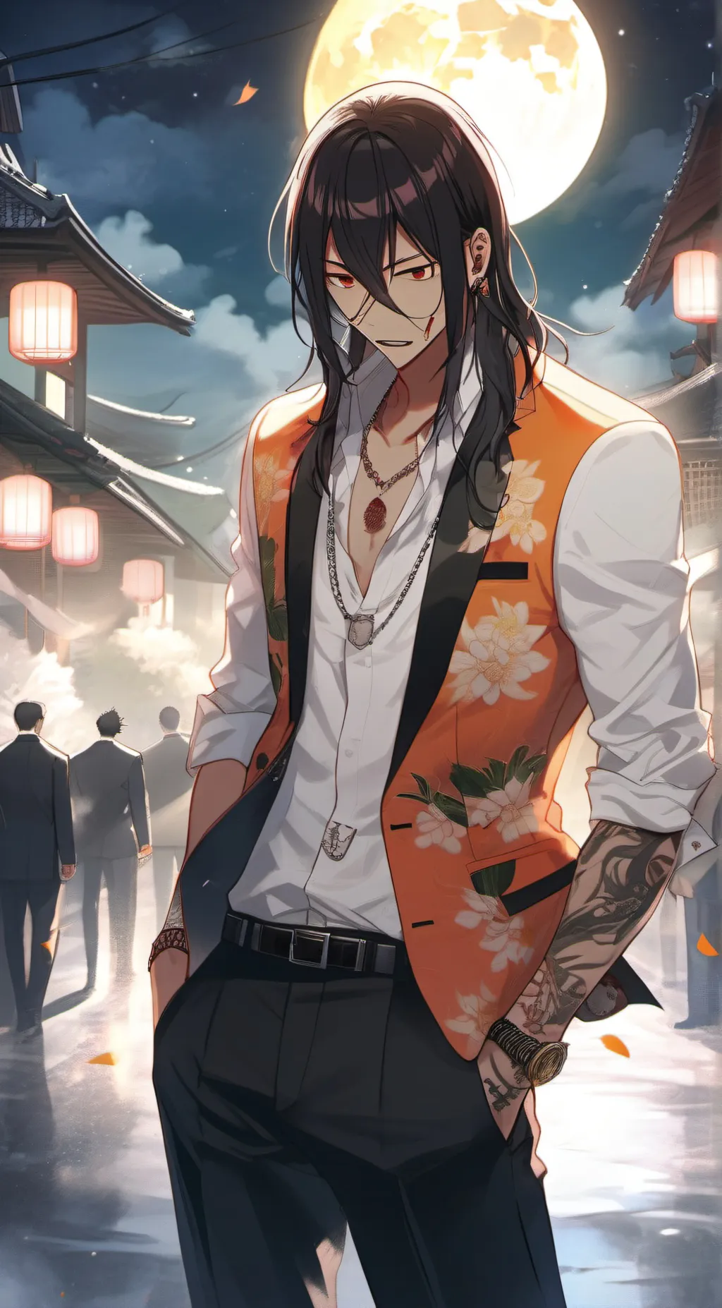 ai character: Shun background