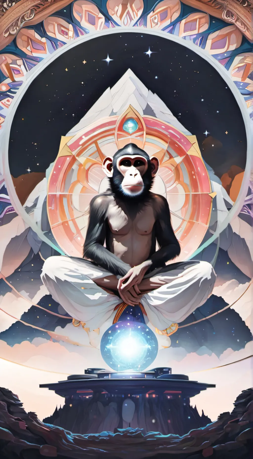 ai character: sun wukong background