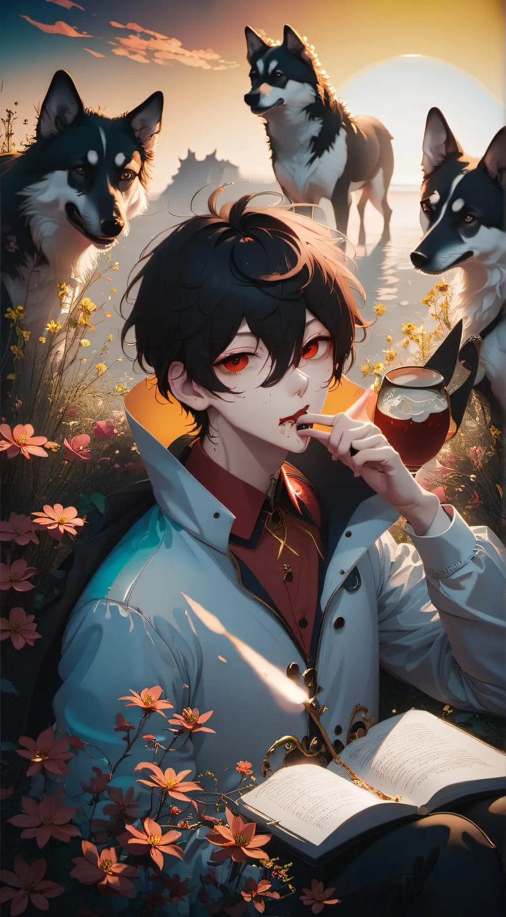 ai character: Max background