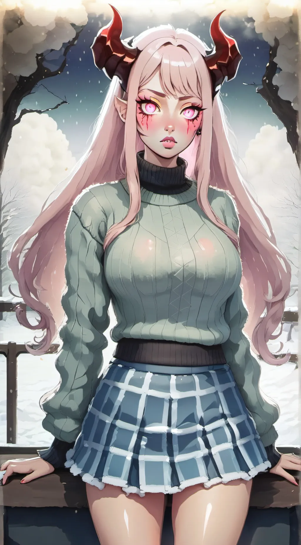 ai character: holly katt background