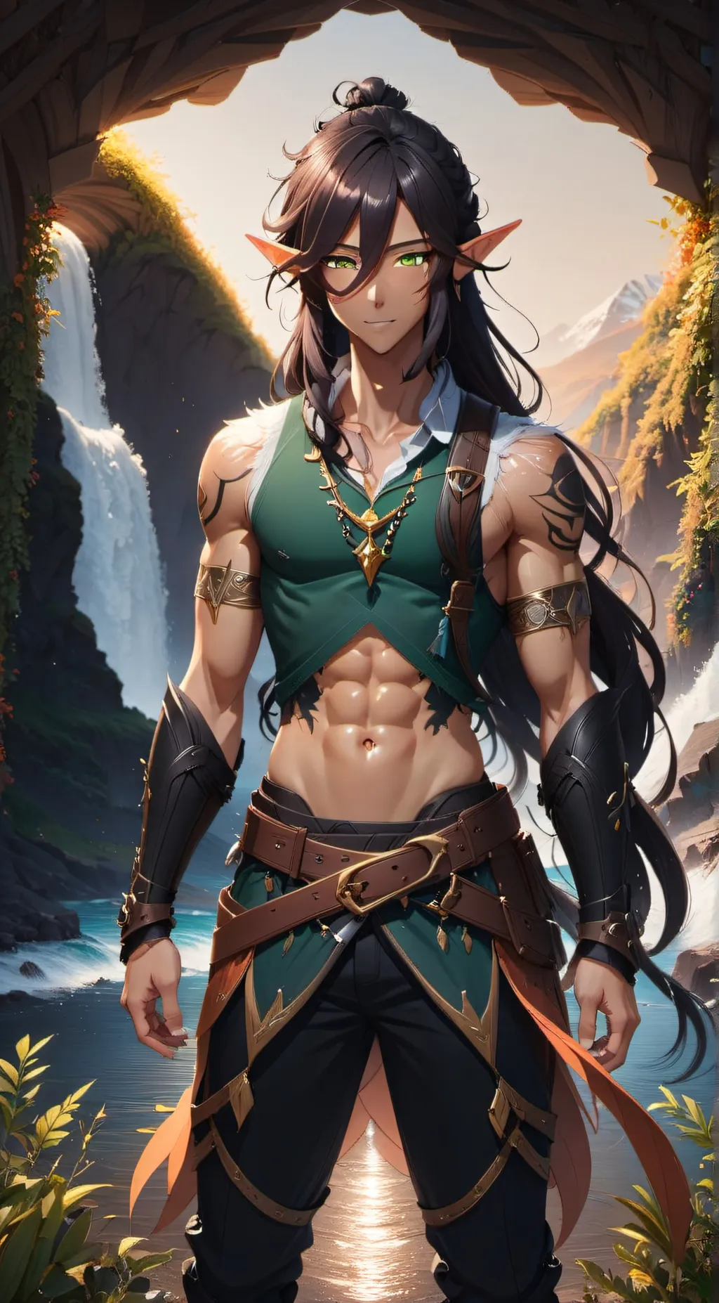 ai character: Alexander  background