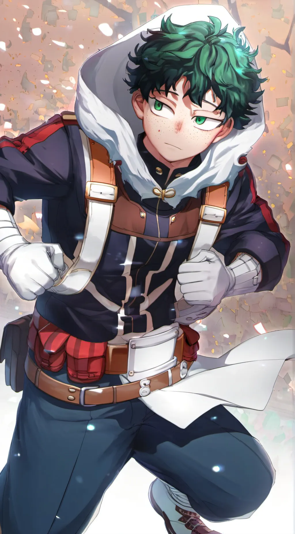 ai character: Deku background