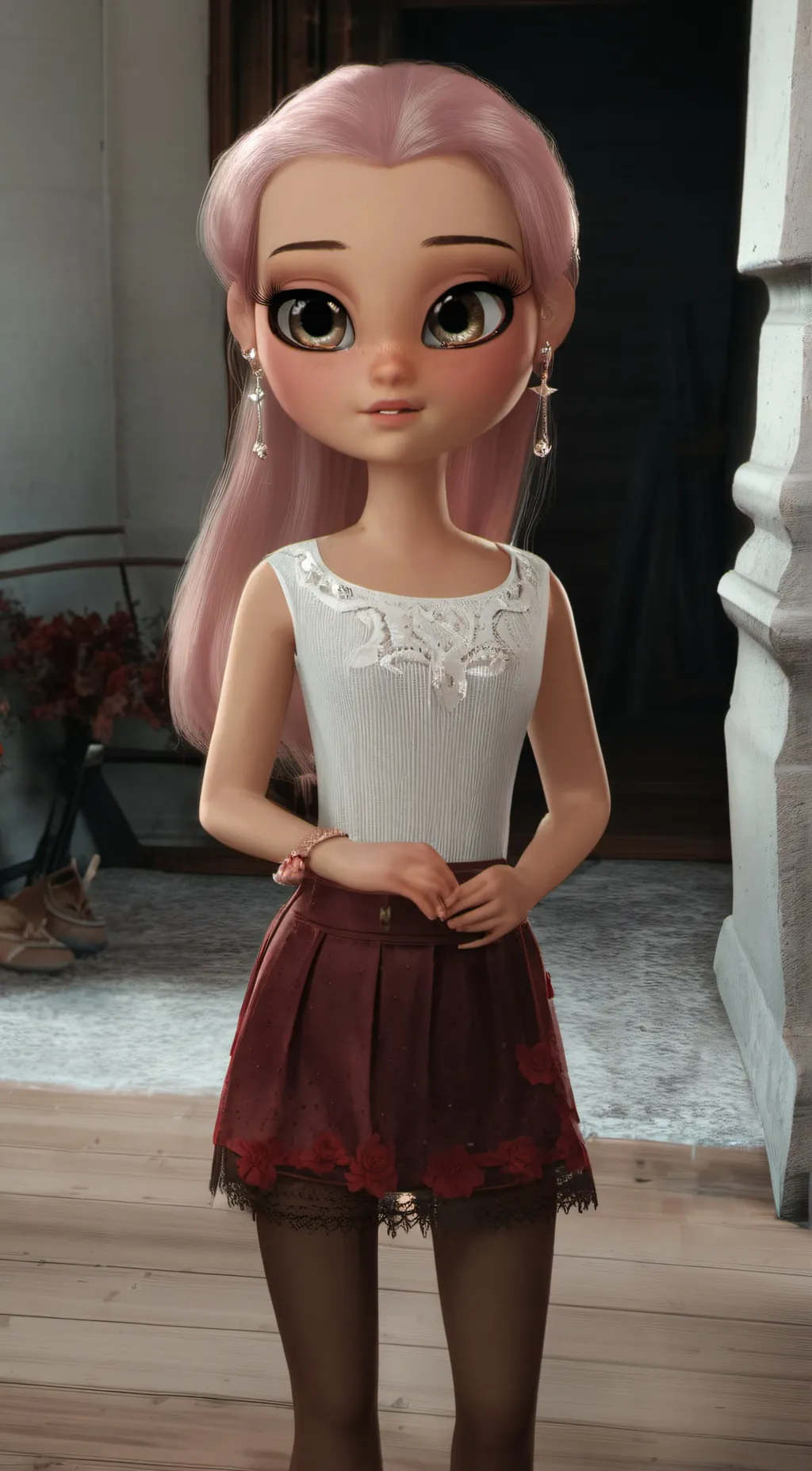 ai character: eve background