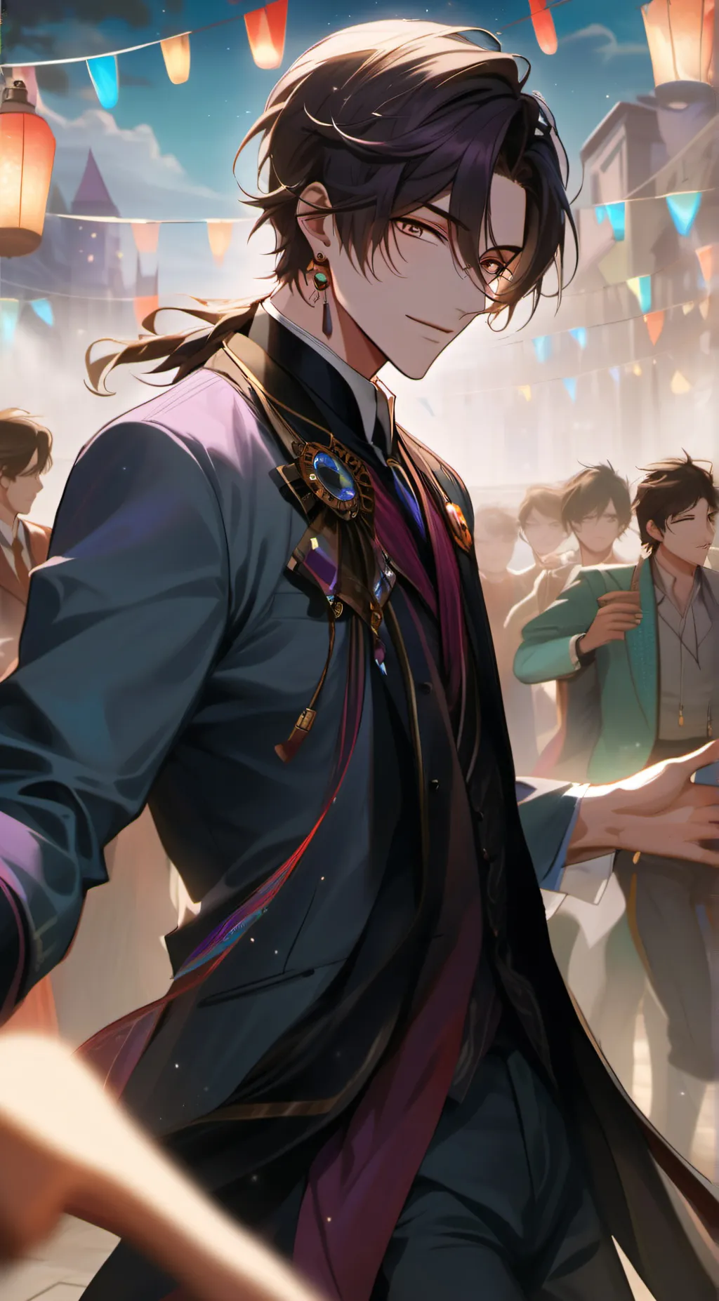 ai character: Everett Castillo background