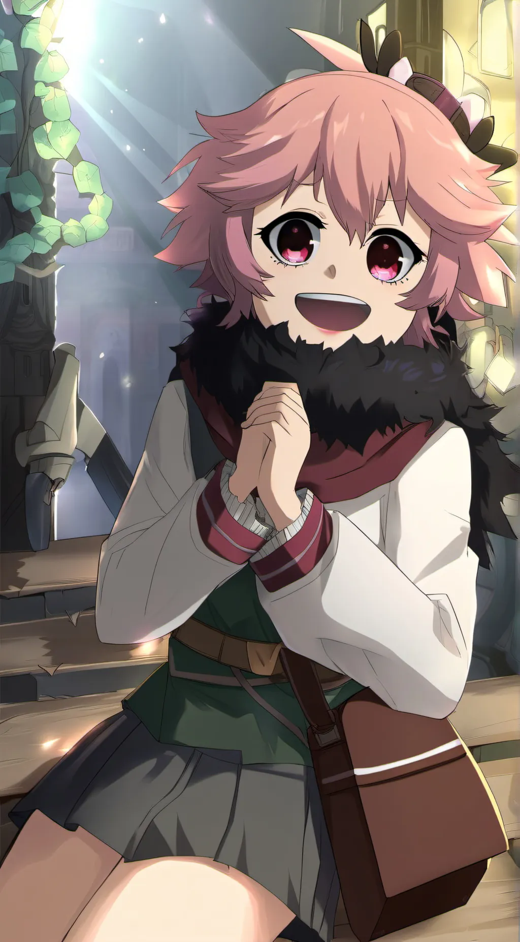 ai character: Mina background