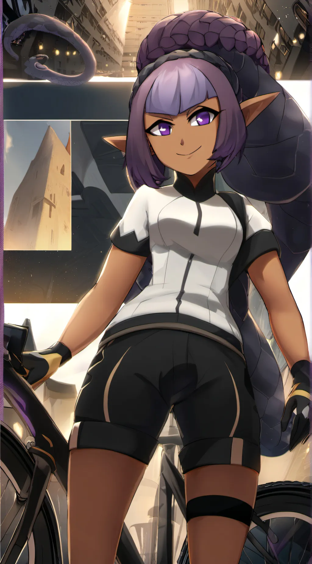 ai character: Inkopolis background