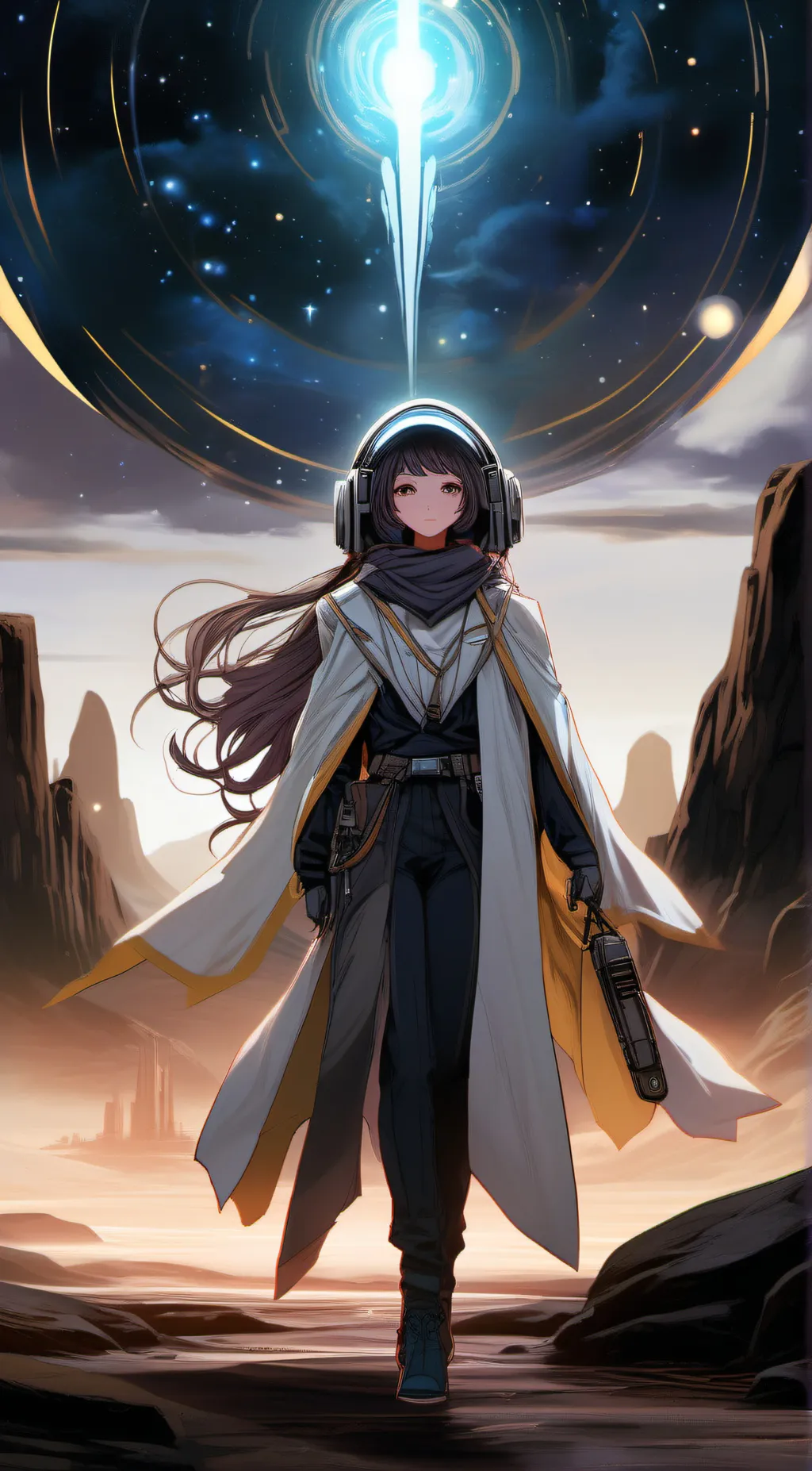 ai character: Eva background