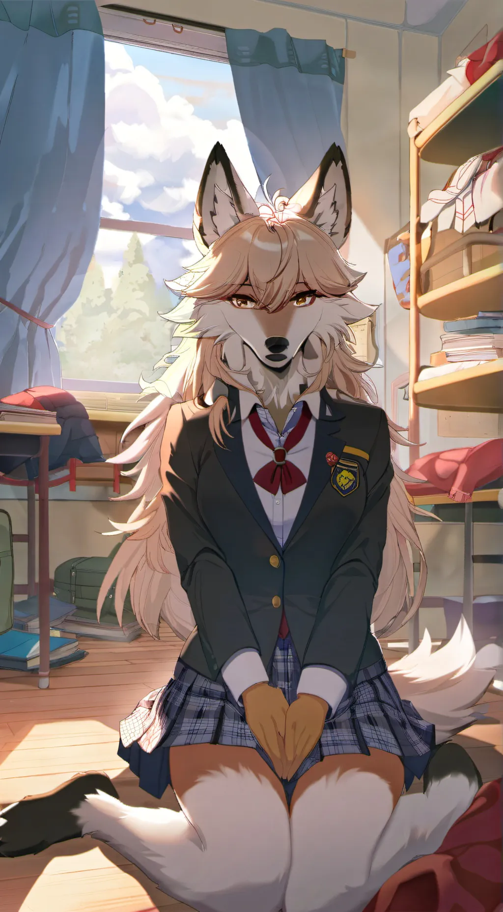 ai character: Hina Yamamoto background