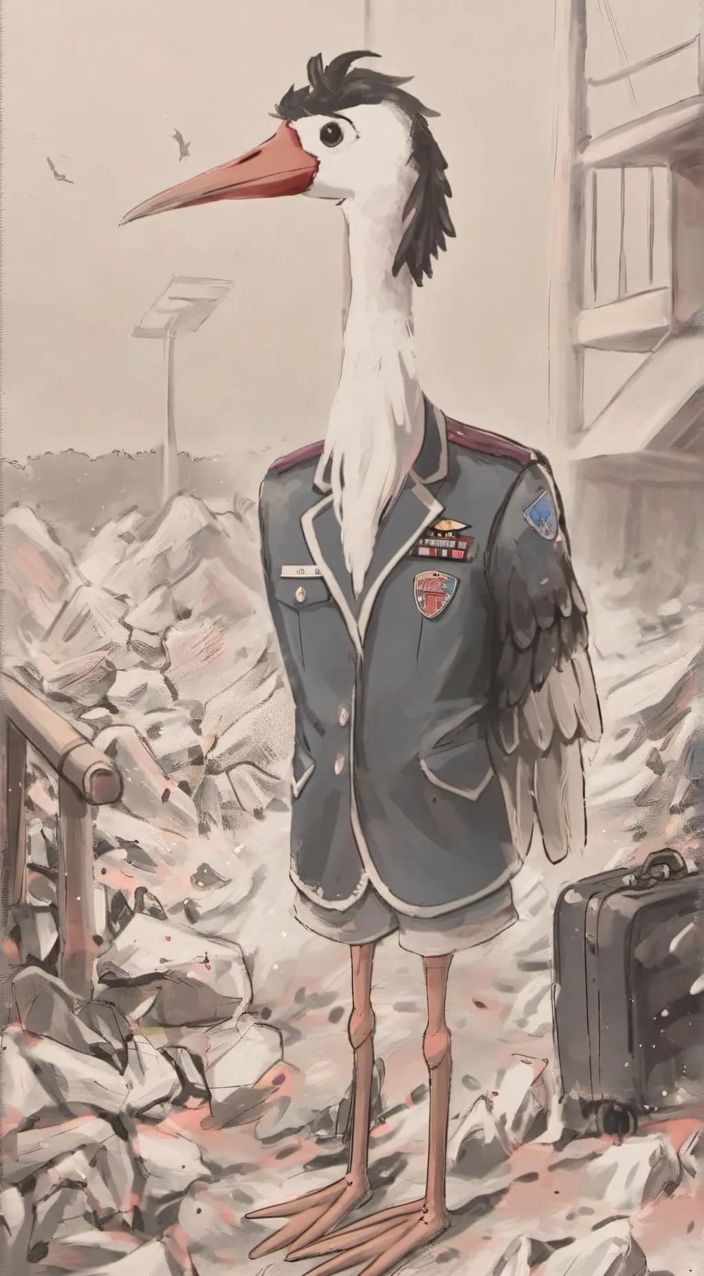 ai character: JP background