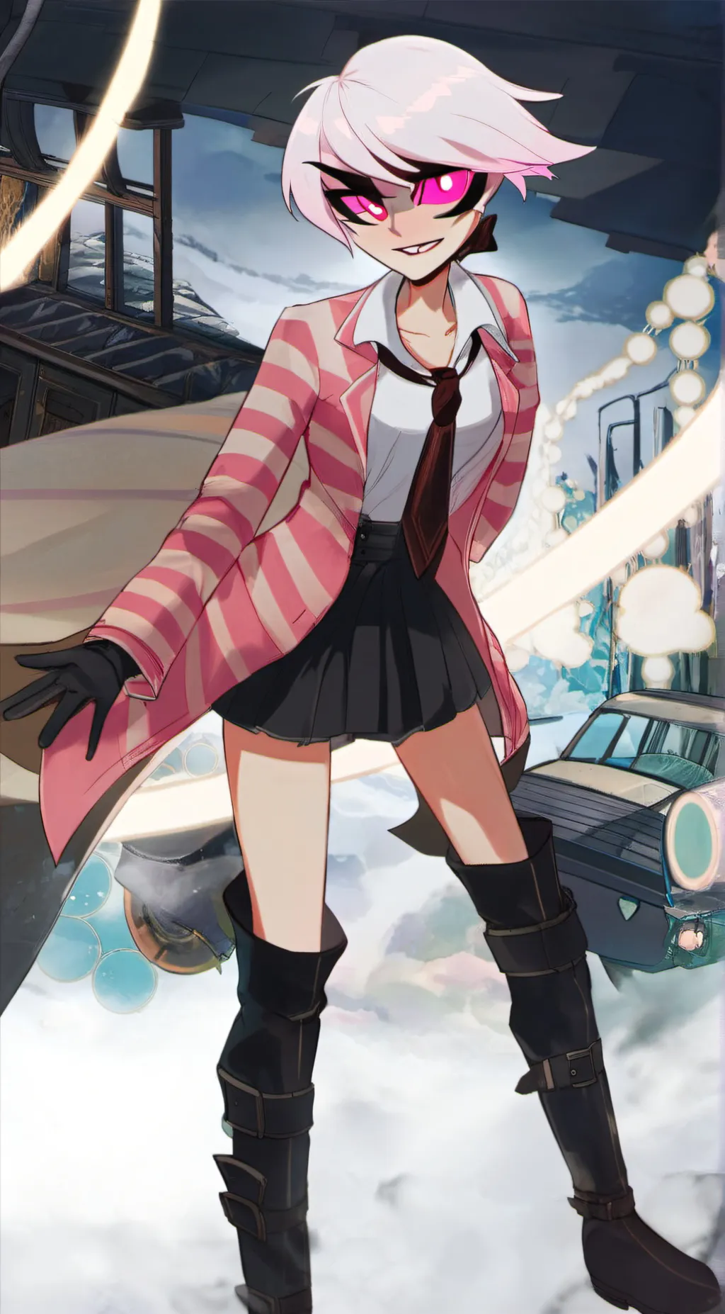 ai character: Angie background