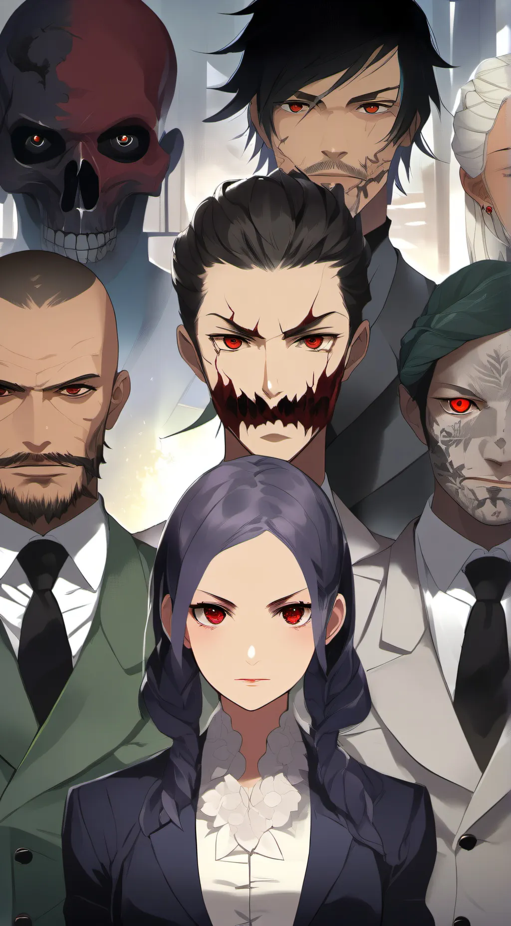 ai character: The woods famliy background