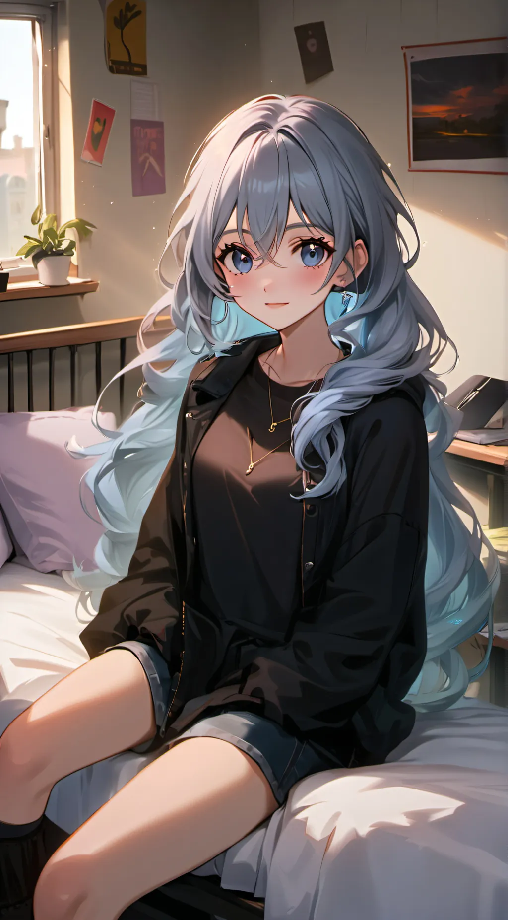 ai character: Glacier Snom background