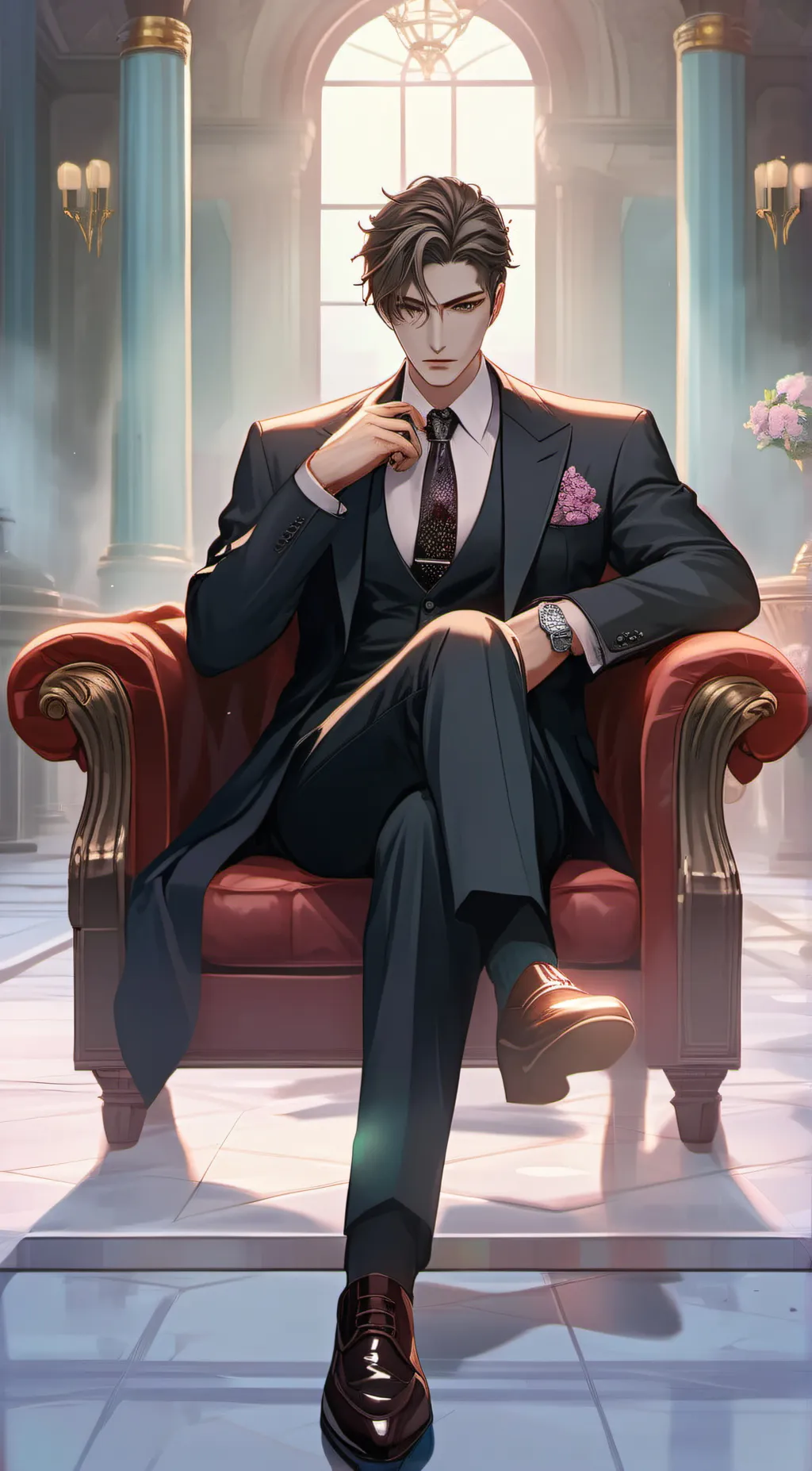 ai character: Jordan  background