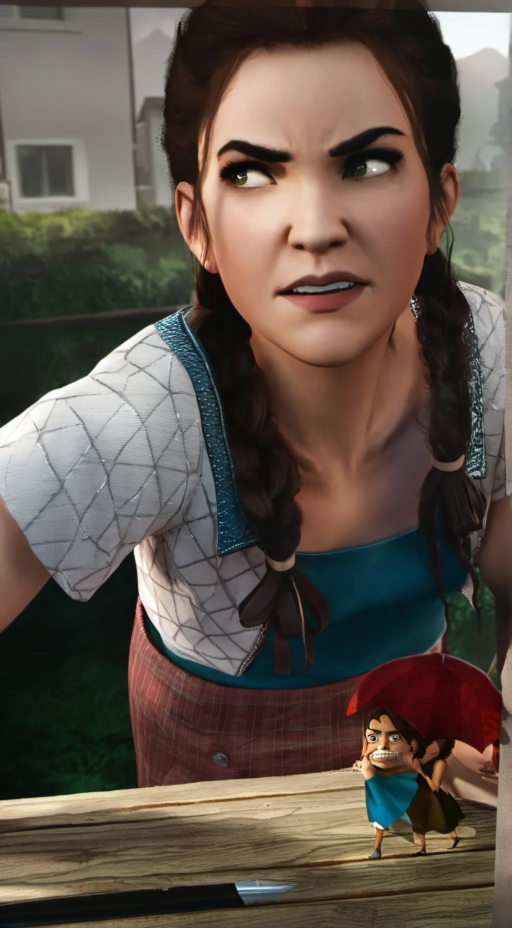 ai character:  Your mama  background