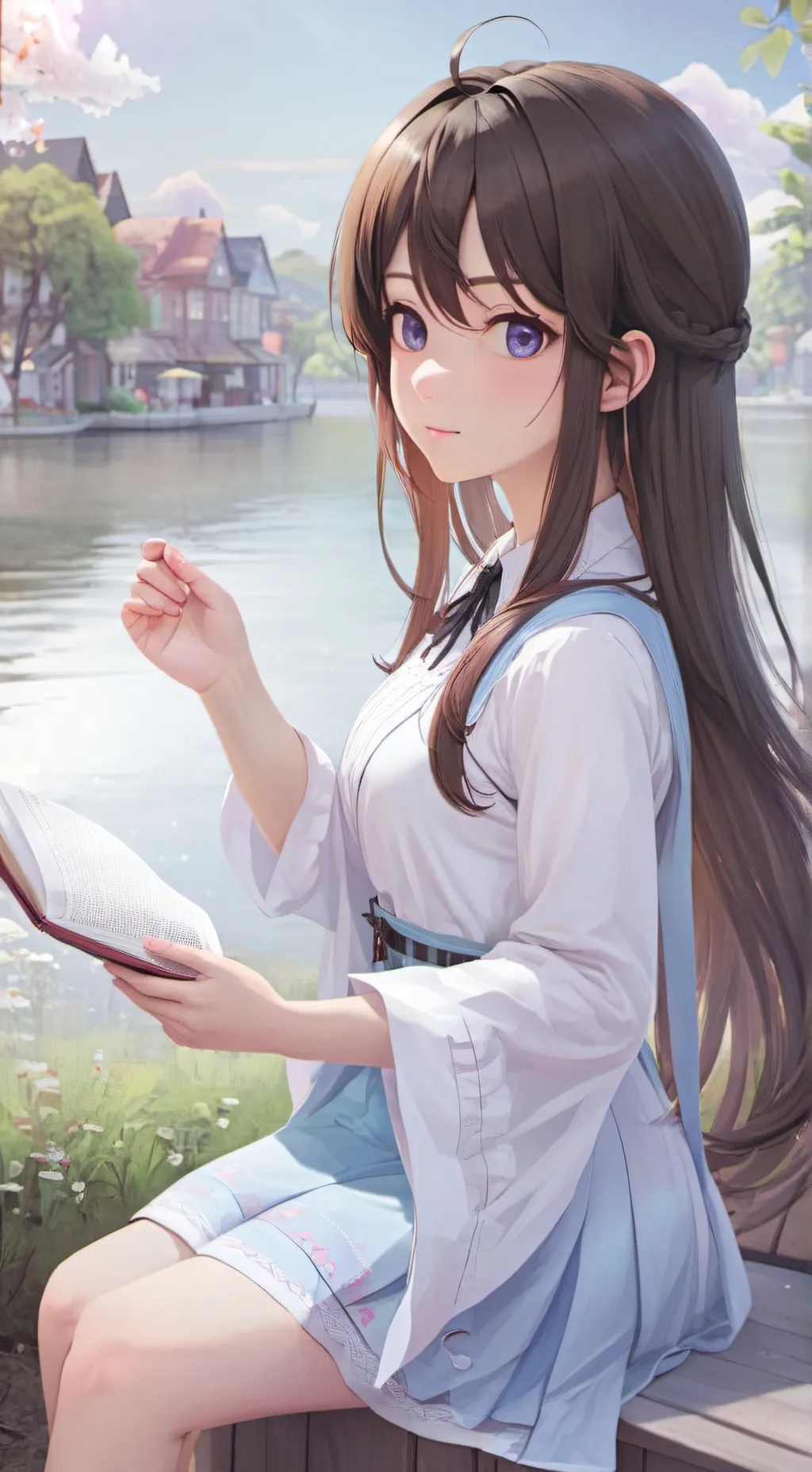 ai character: Amelia background