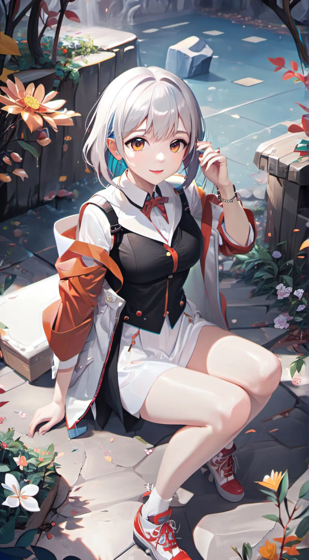 ai character: Cutie ❤ background