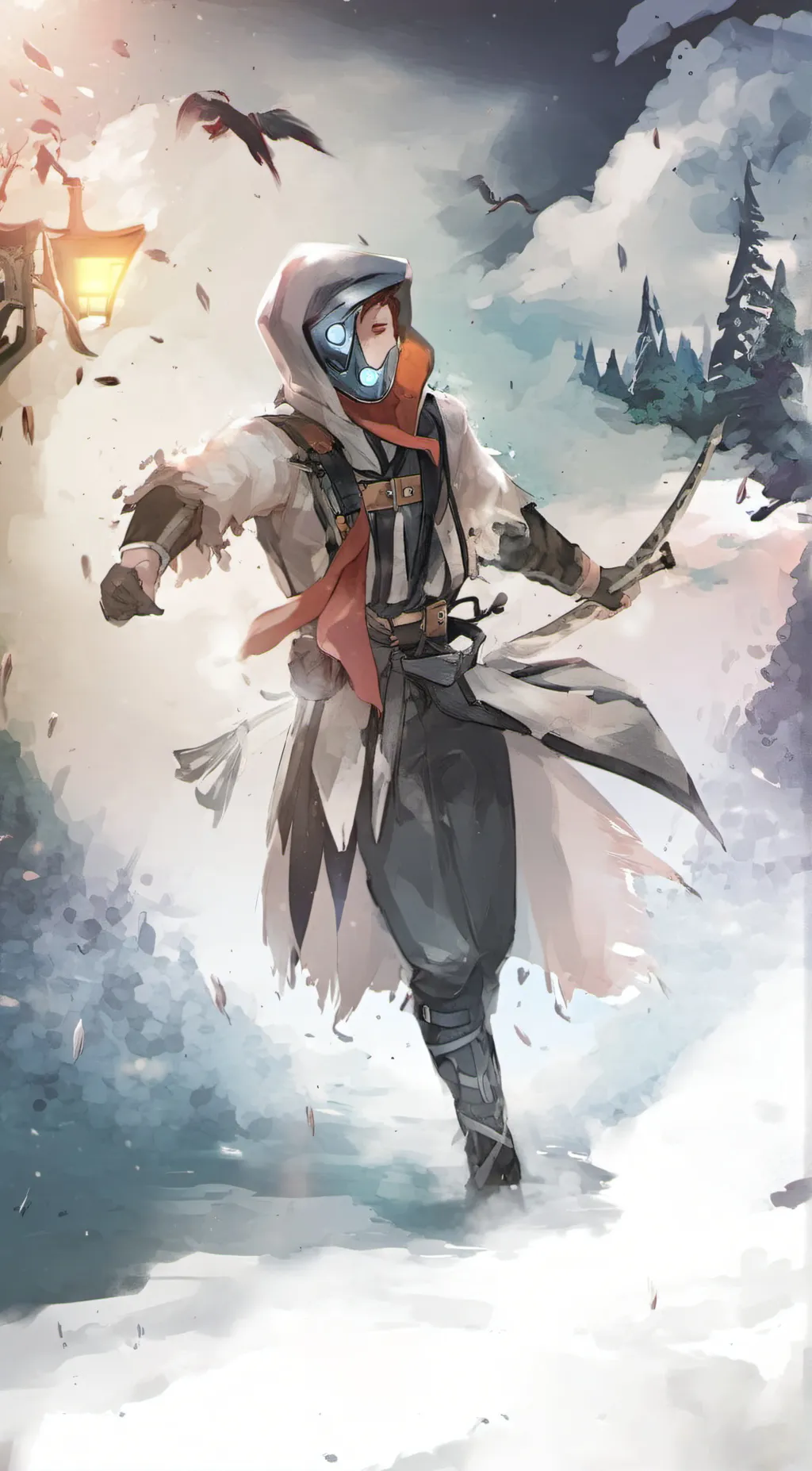 ai character: denge background