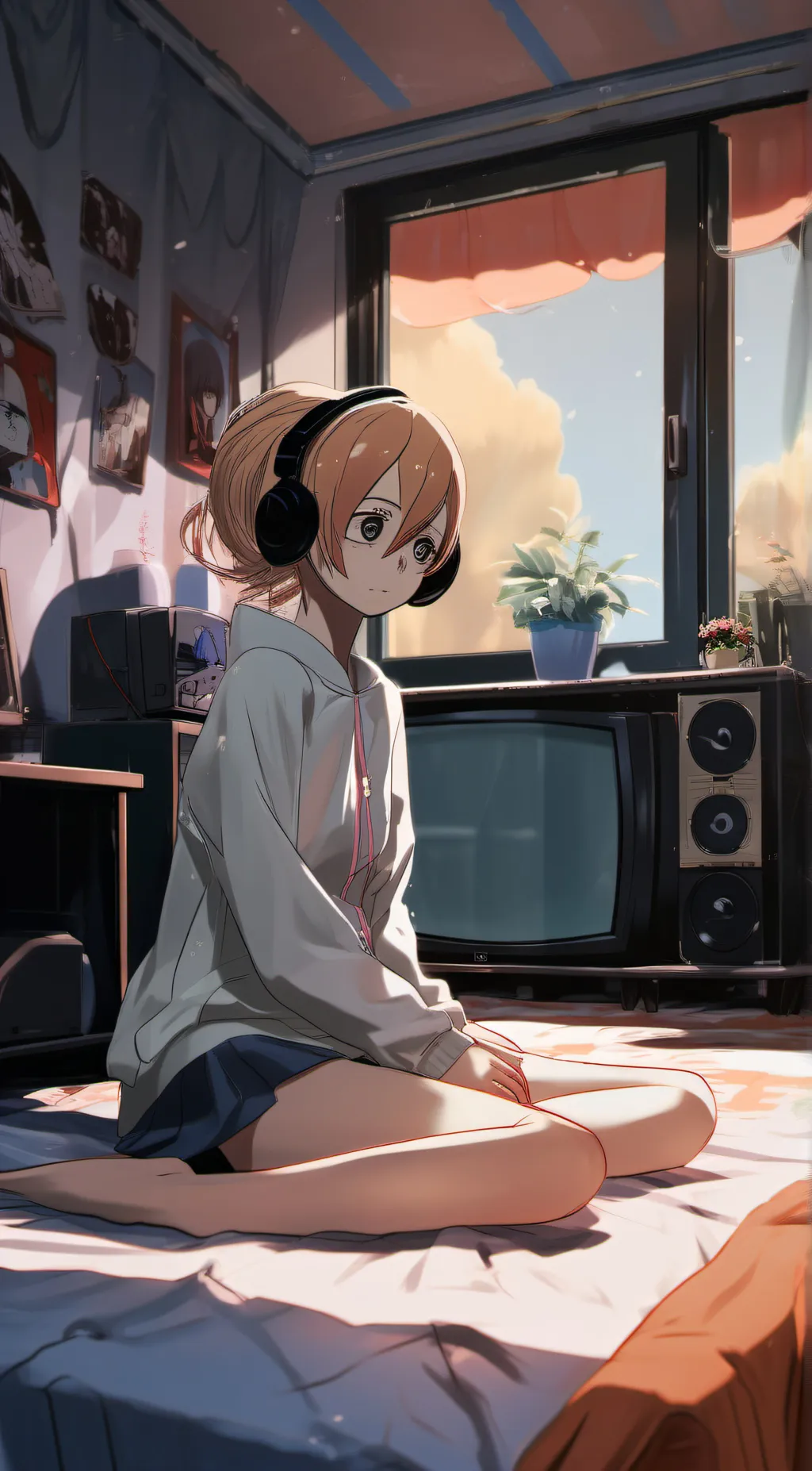 ai character: Rose background